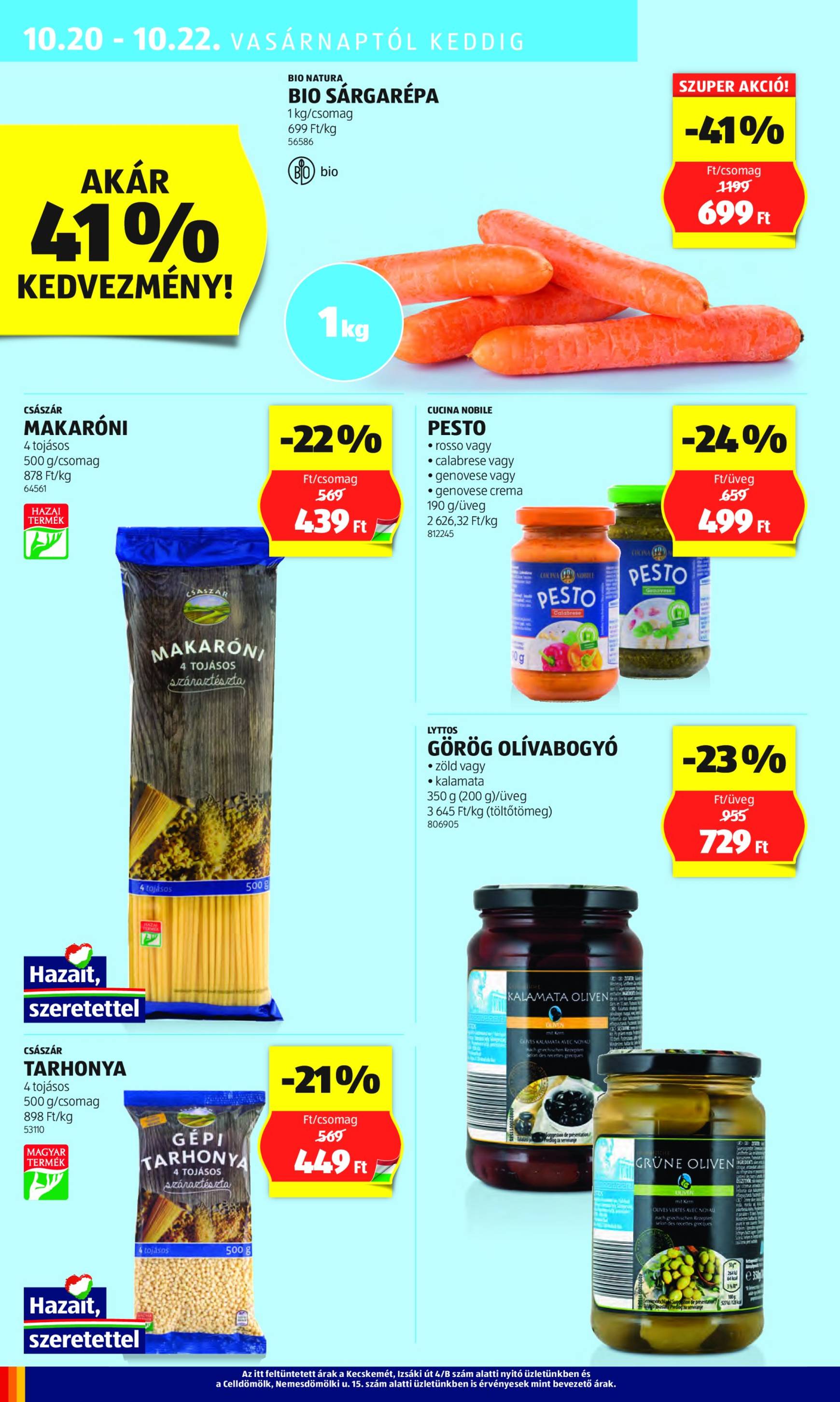 Aldi akciós újság, érvényes 10.17. - 10.22. 34