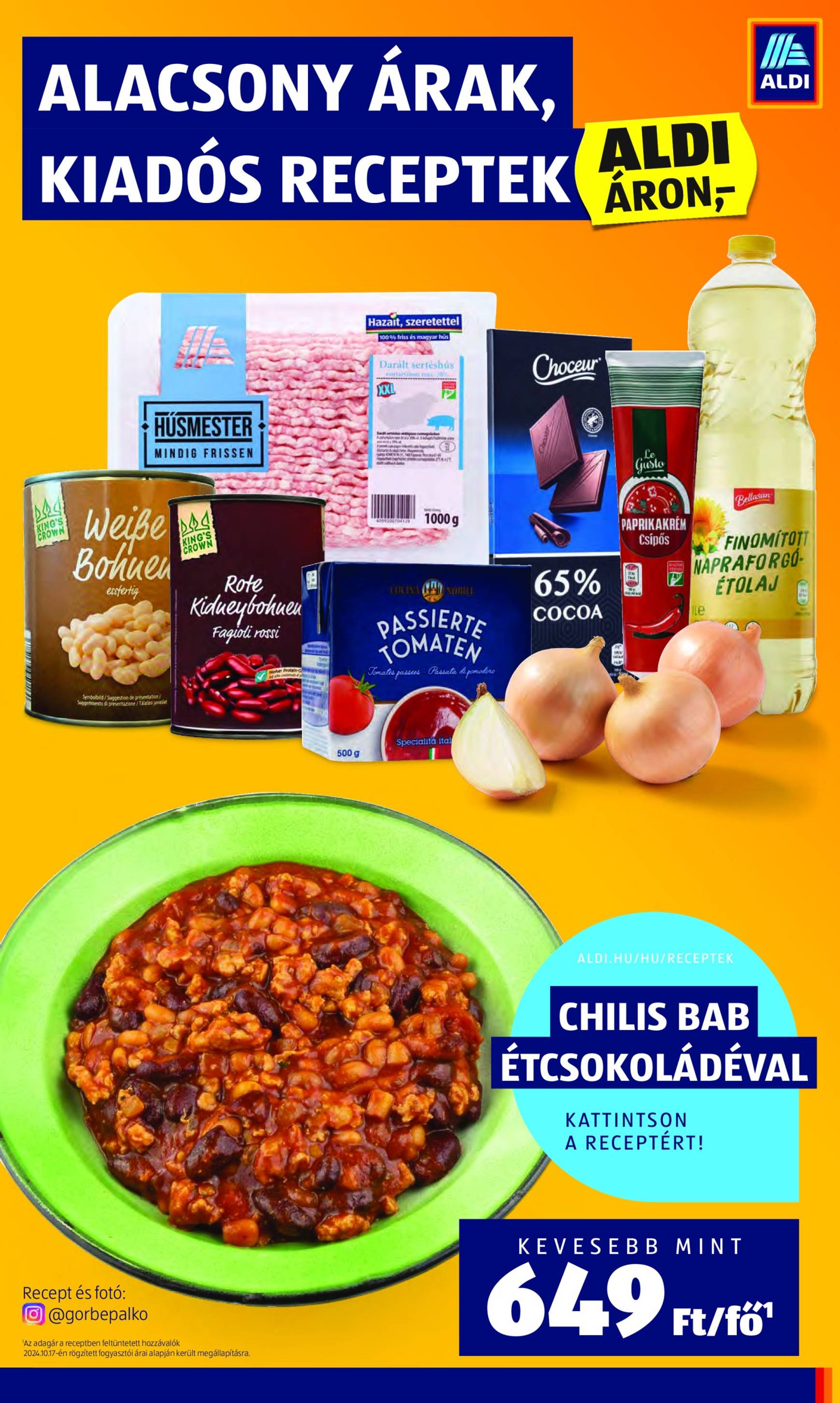 Aldi akciós újság, érvényes 10.17. - 10.22. 13