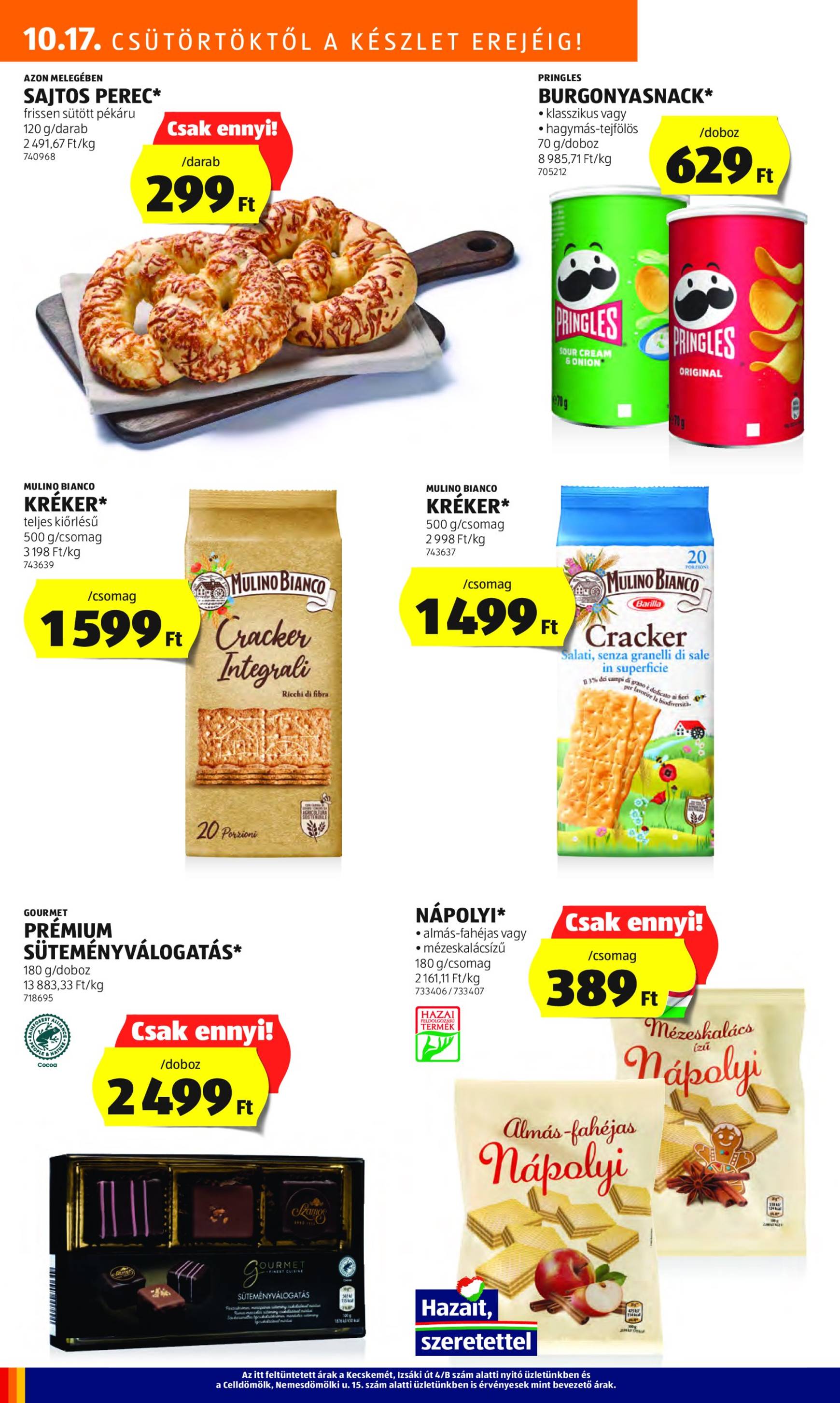 Aldi akciós újság, érvényes 10.17. - 10.22. 16