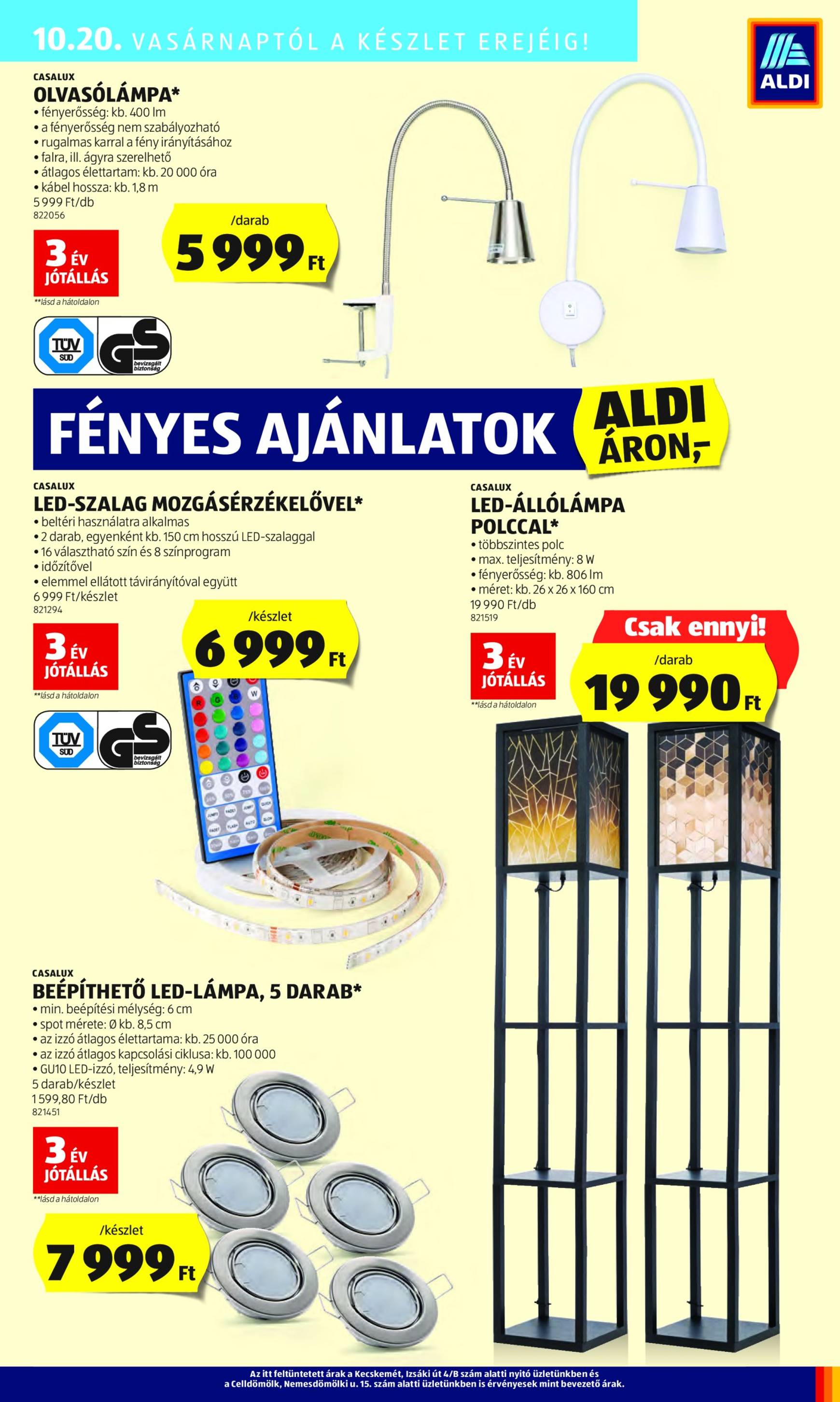 Aldi akciós újság, érvényes 10.17. - 10.22. 51