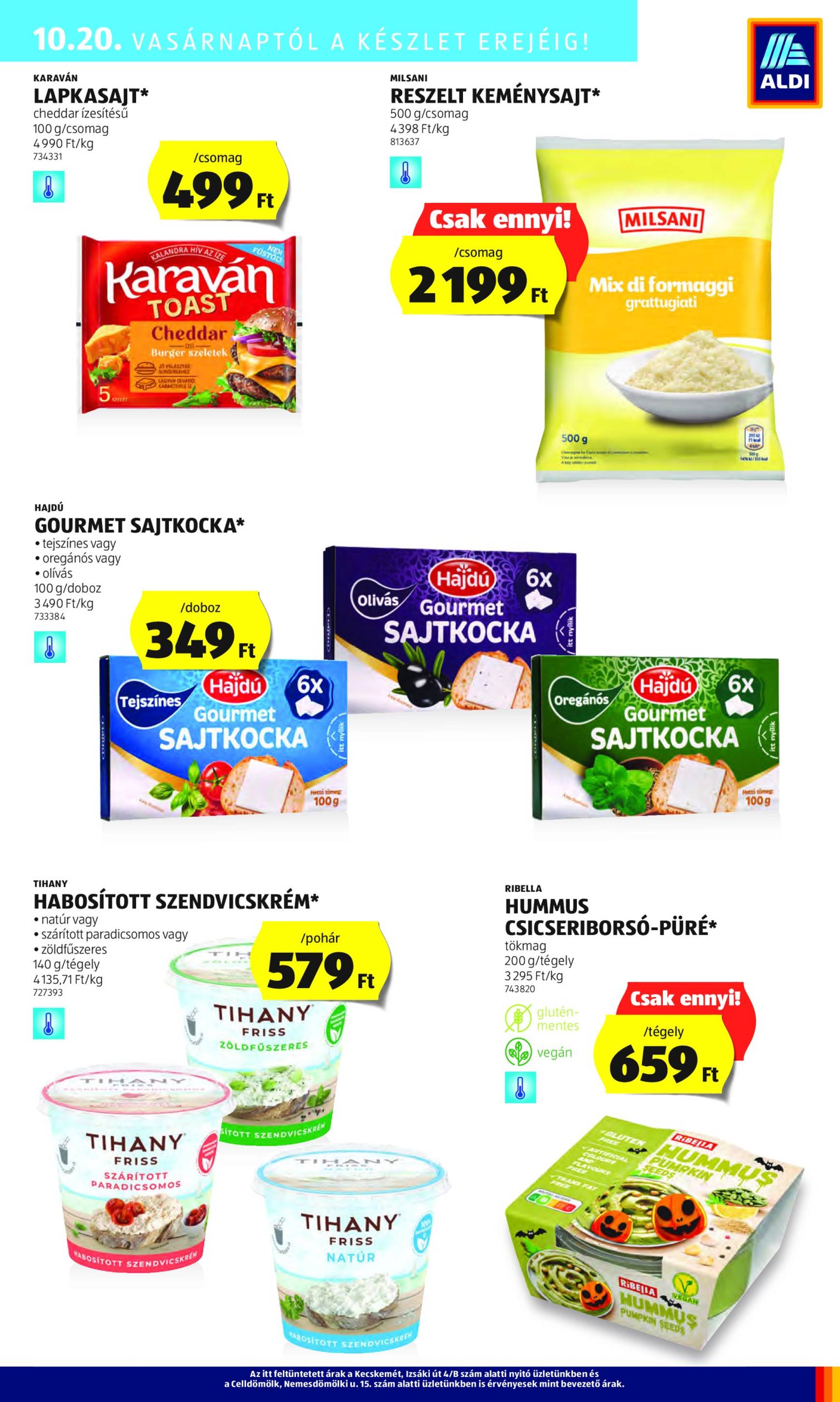 Aldi akciós újság, érvényes 10.17. - 10.22. 39