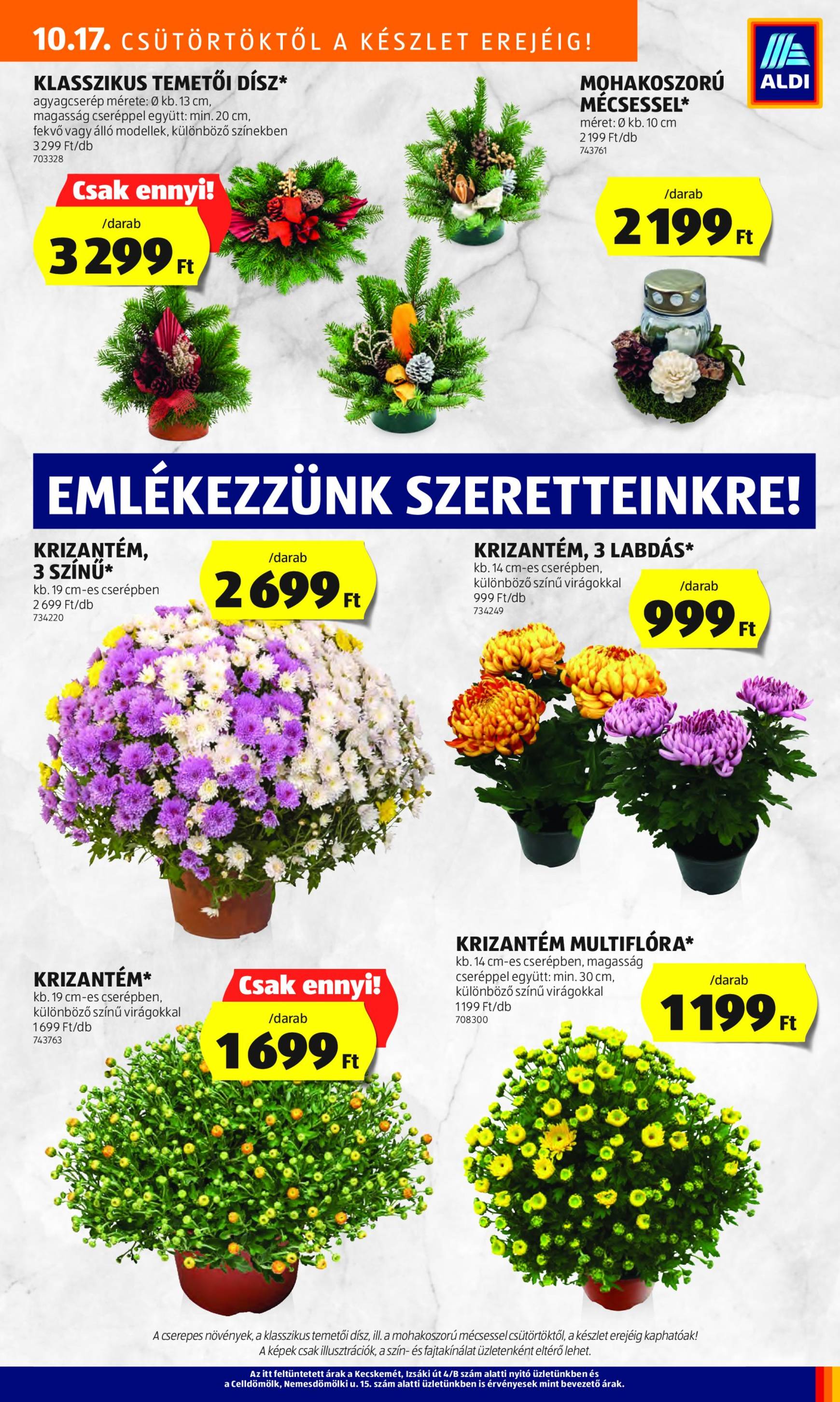 Aldi akciós újság, érvényes 10.17. - 10.22. 29