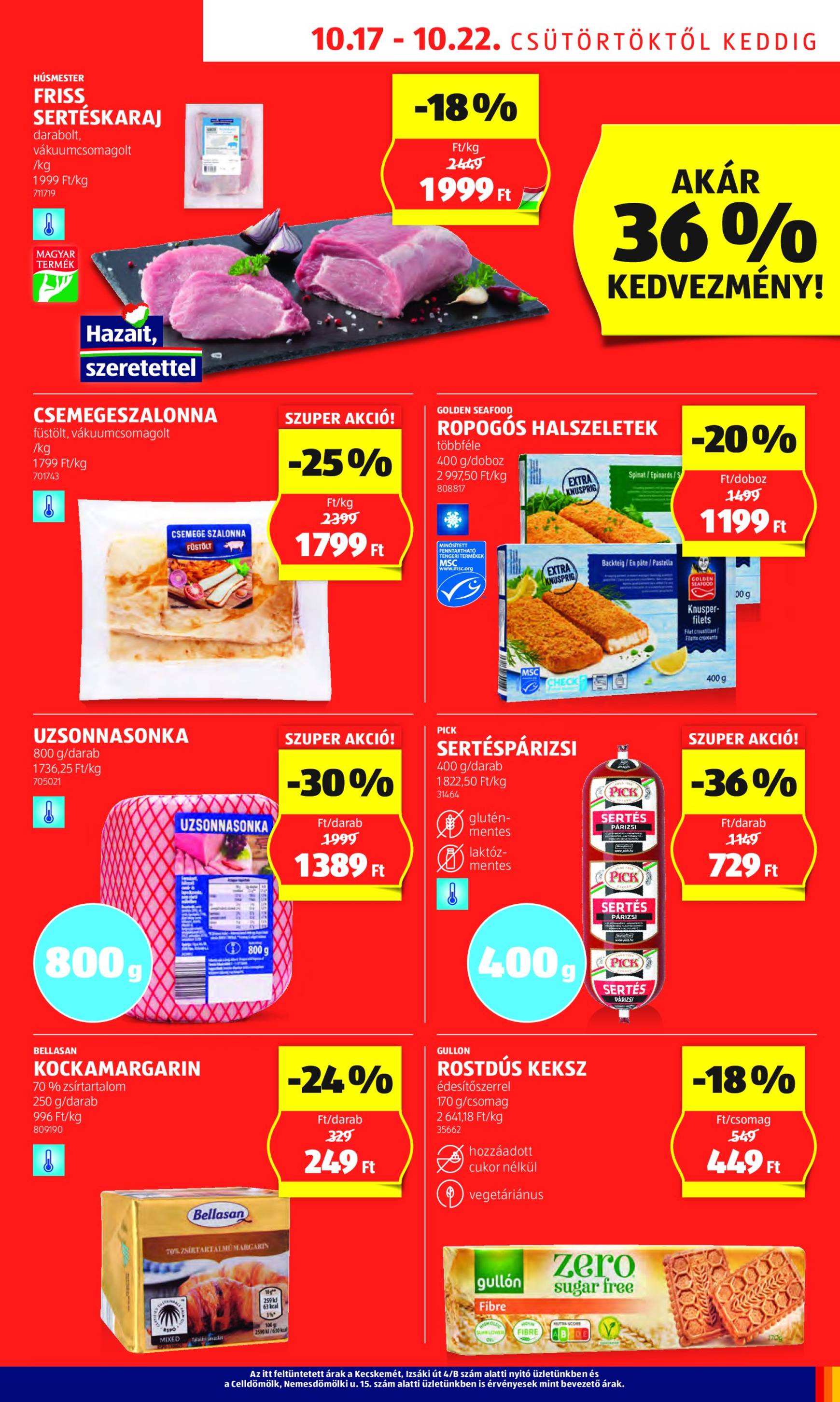 Aldi akciós újság, érvényes 10.17. - 10.22. 5