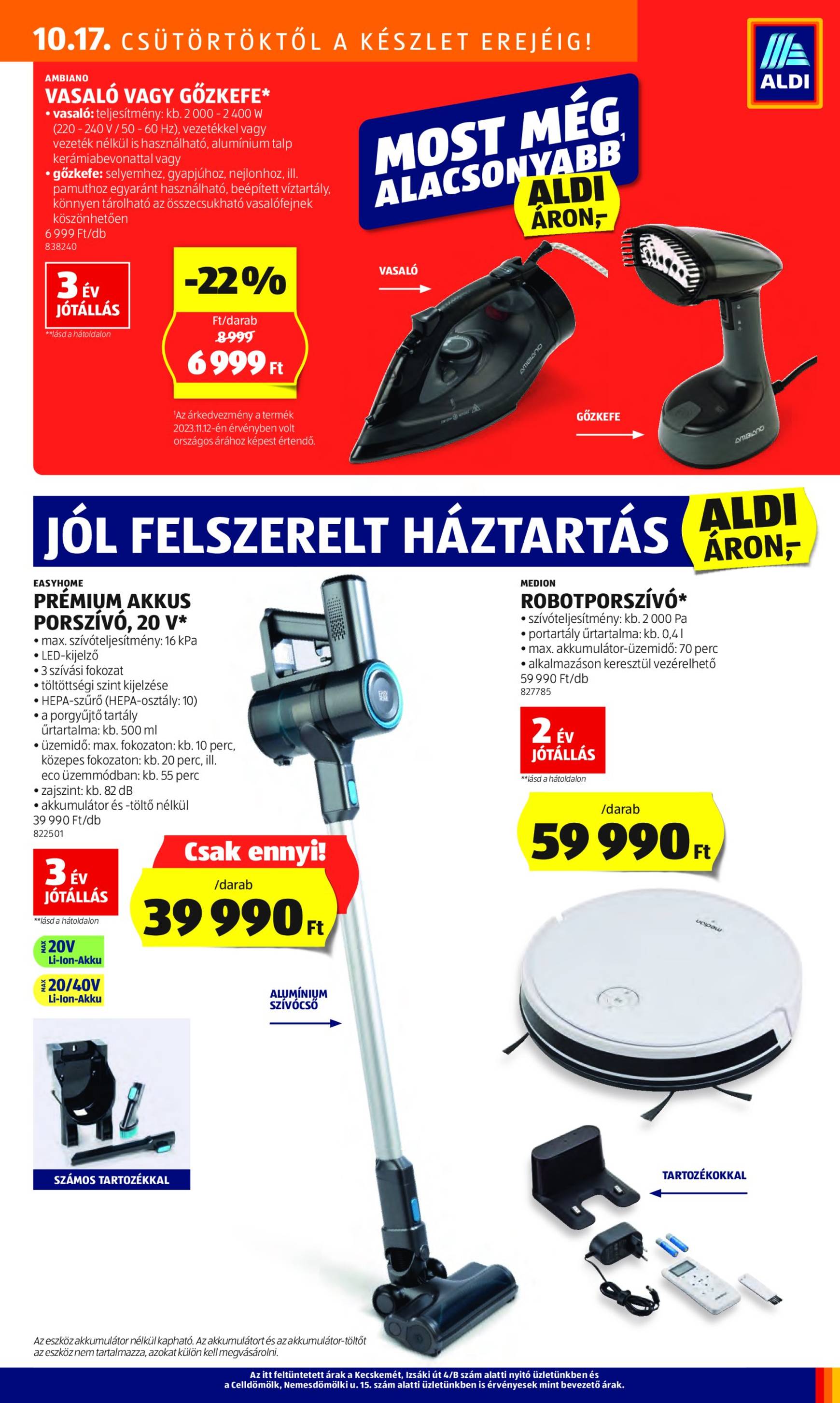 Aldi akciós újság, érvényes 10.17. - 10.22. 21