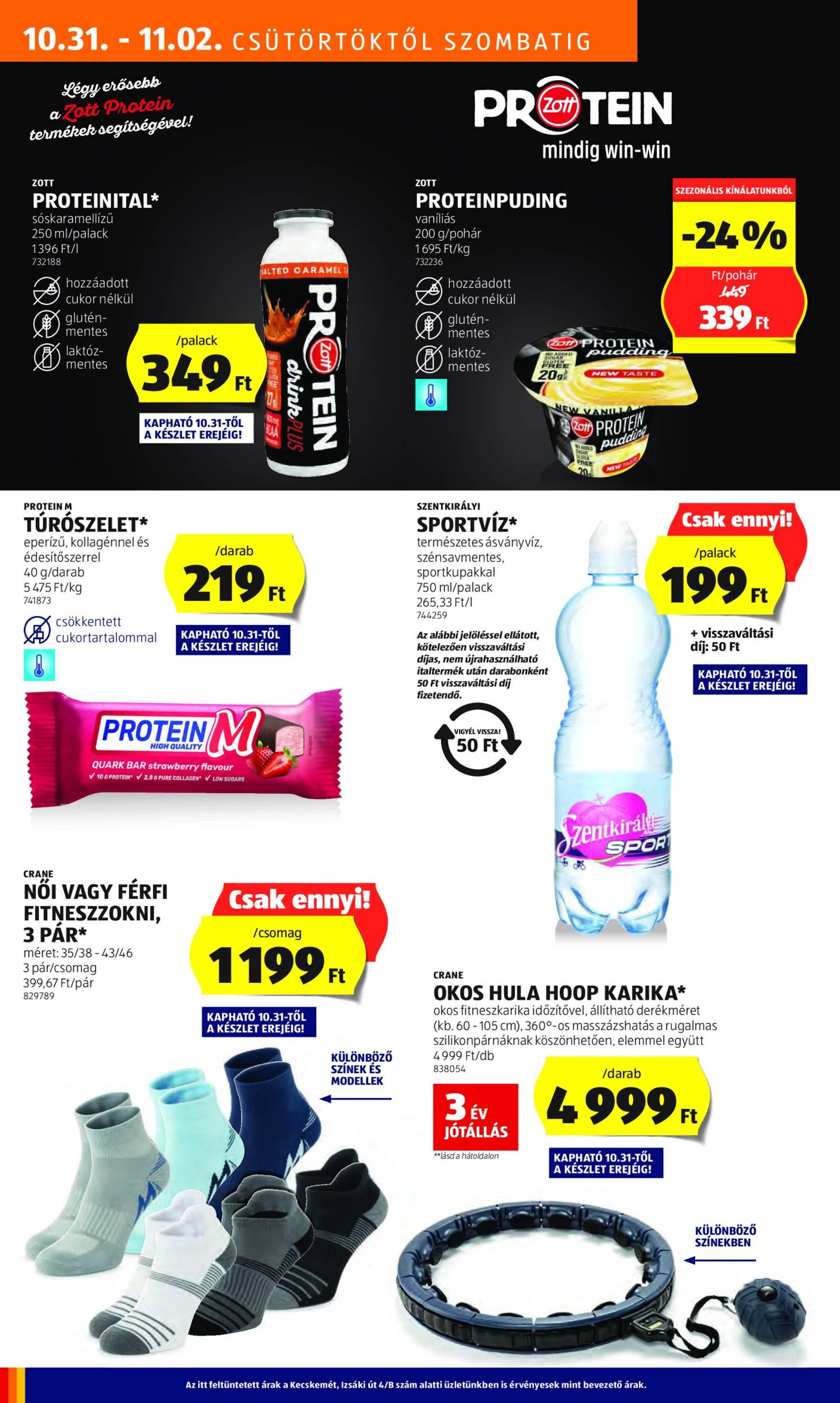 Aldi akciós újság, érvényes 10.31. - 11.06. 22