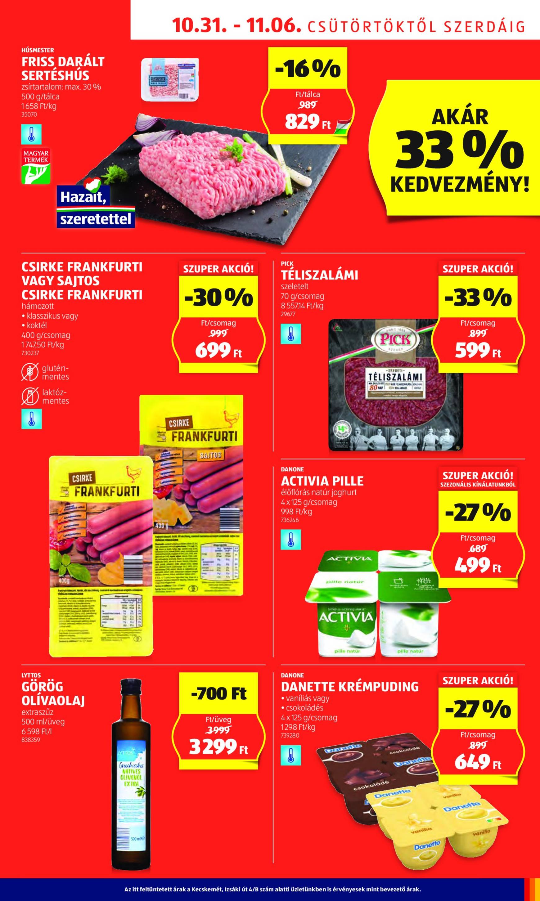 Aldi akciós újság, érvényes 10.31. - 11.06. 5