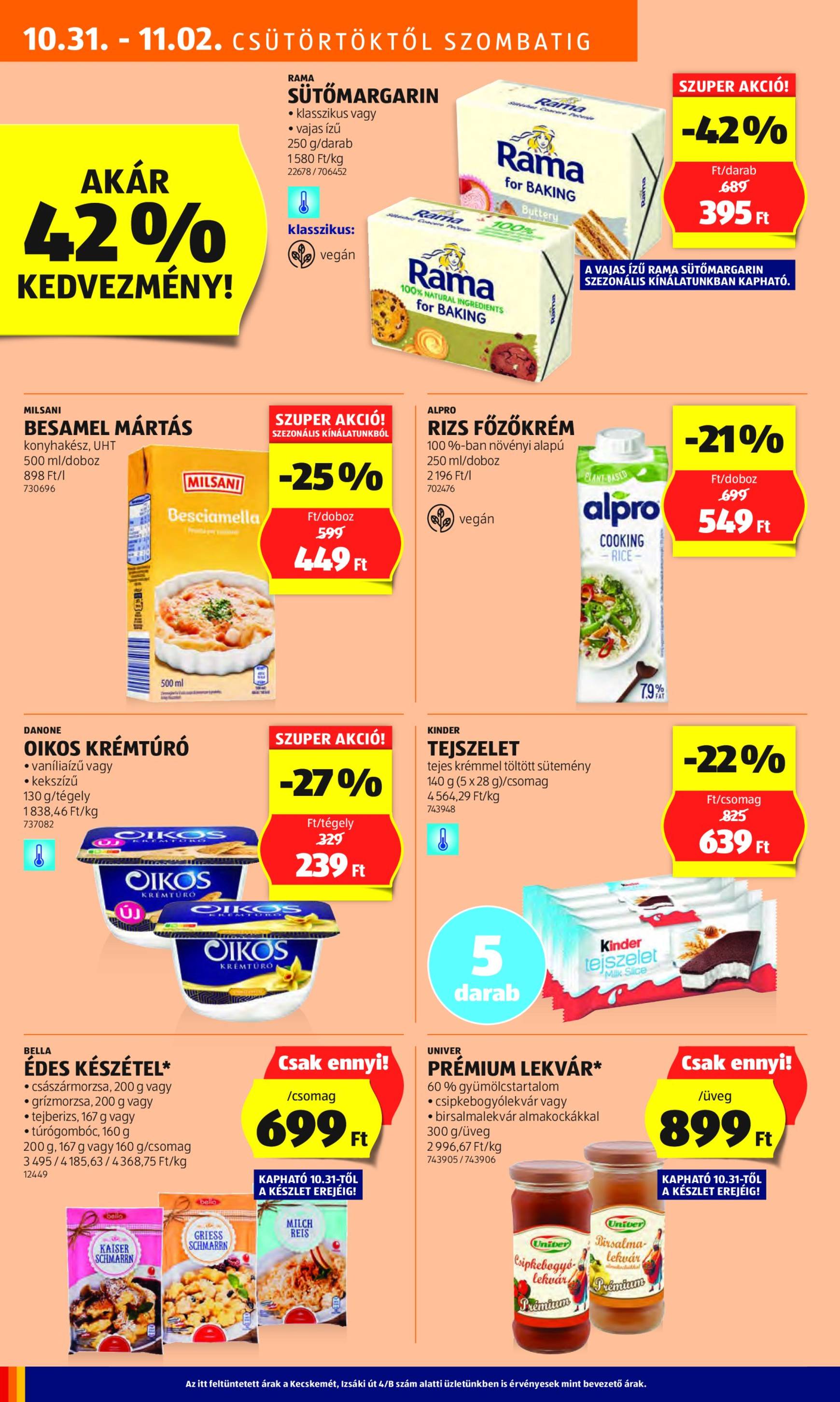 Aldi akciós újság, érvényes 10.31. - 11.06. 8