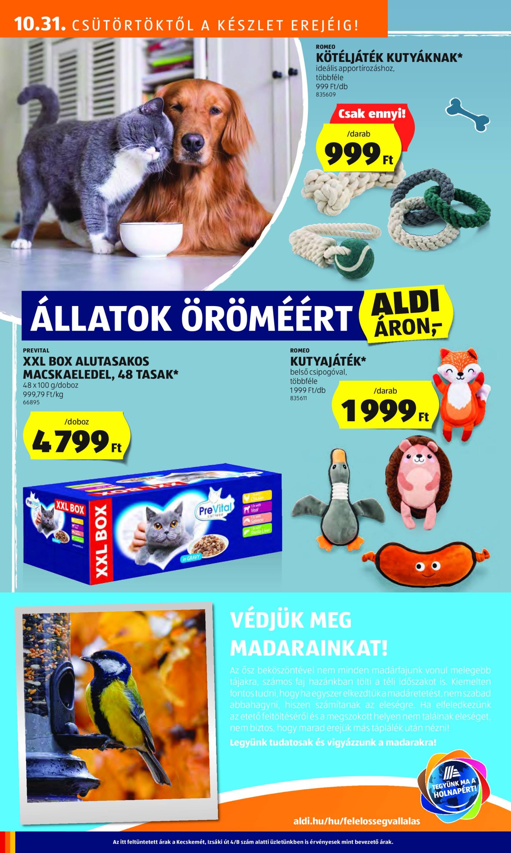 Aldi akciós újság, érvényes 10.31. - 11.06. 26