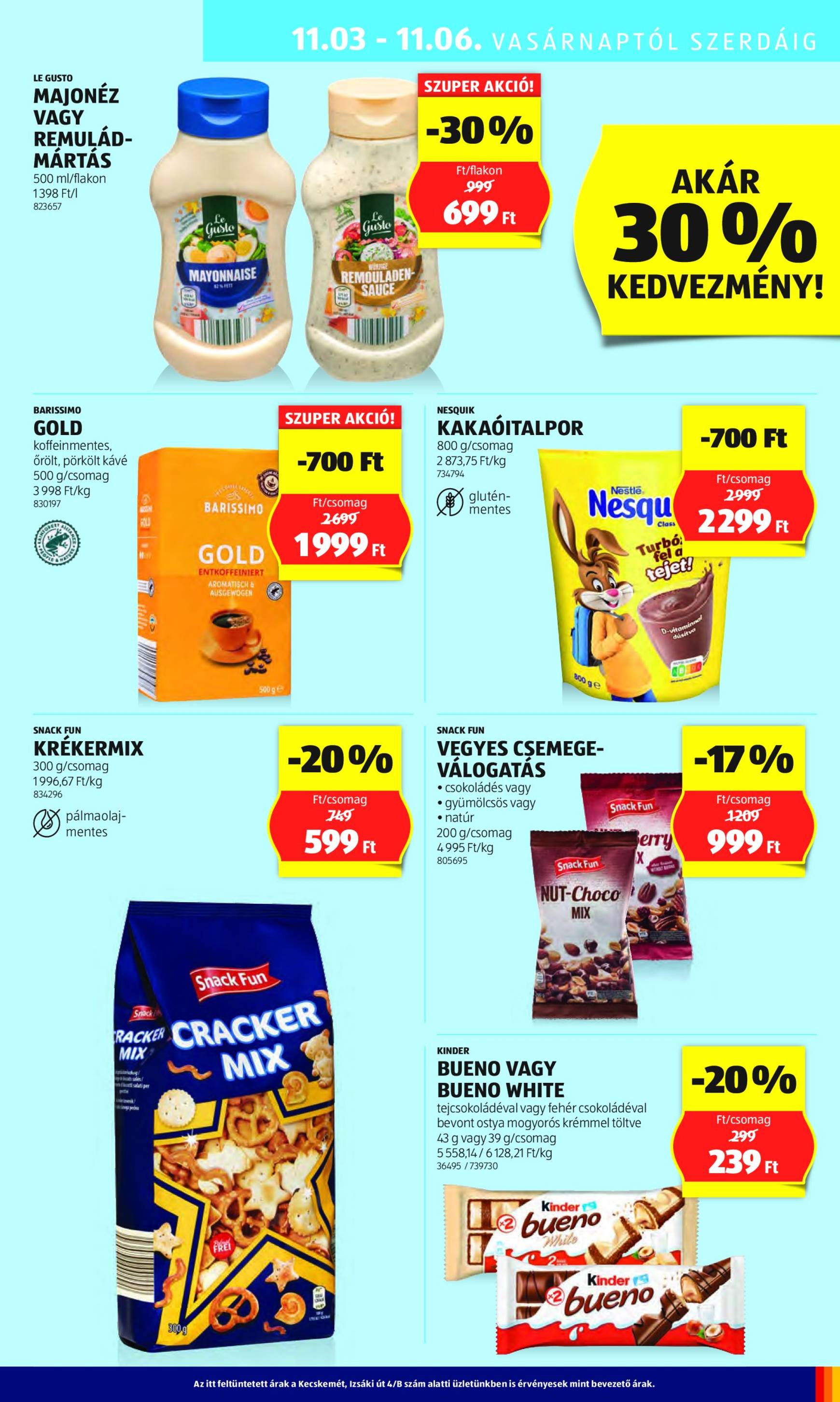 Aldi akciós újság, érvényes 10.31. - 11.06. 33