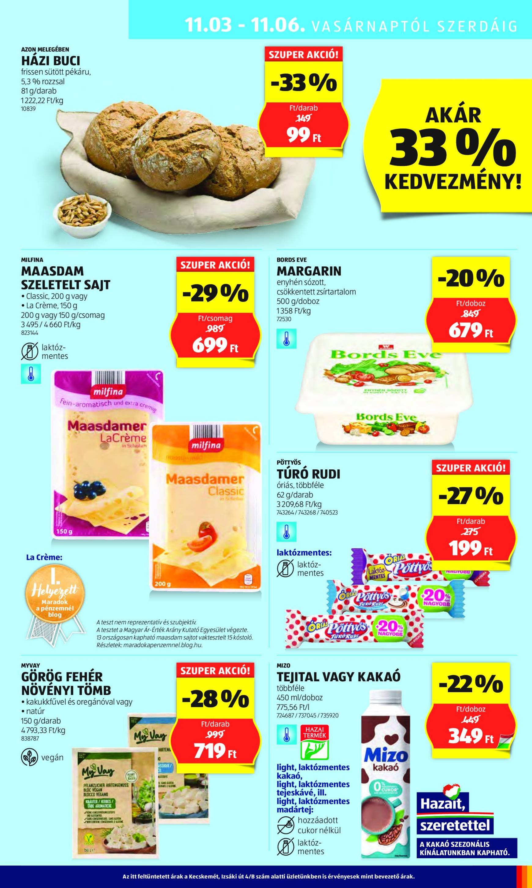 Aldi akciós újság, érvényes 10.31. - 11.06. 31