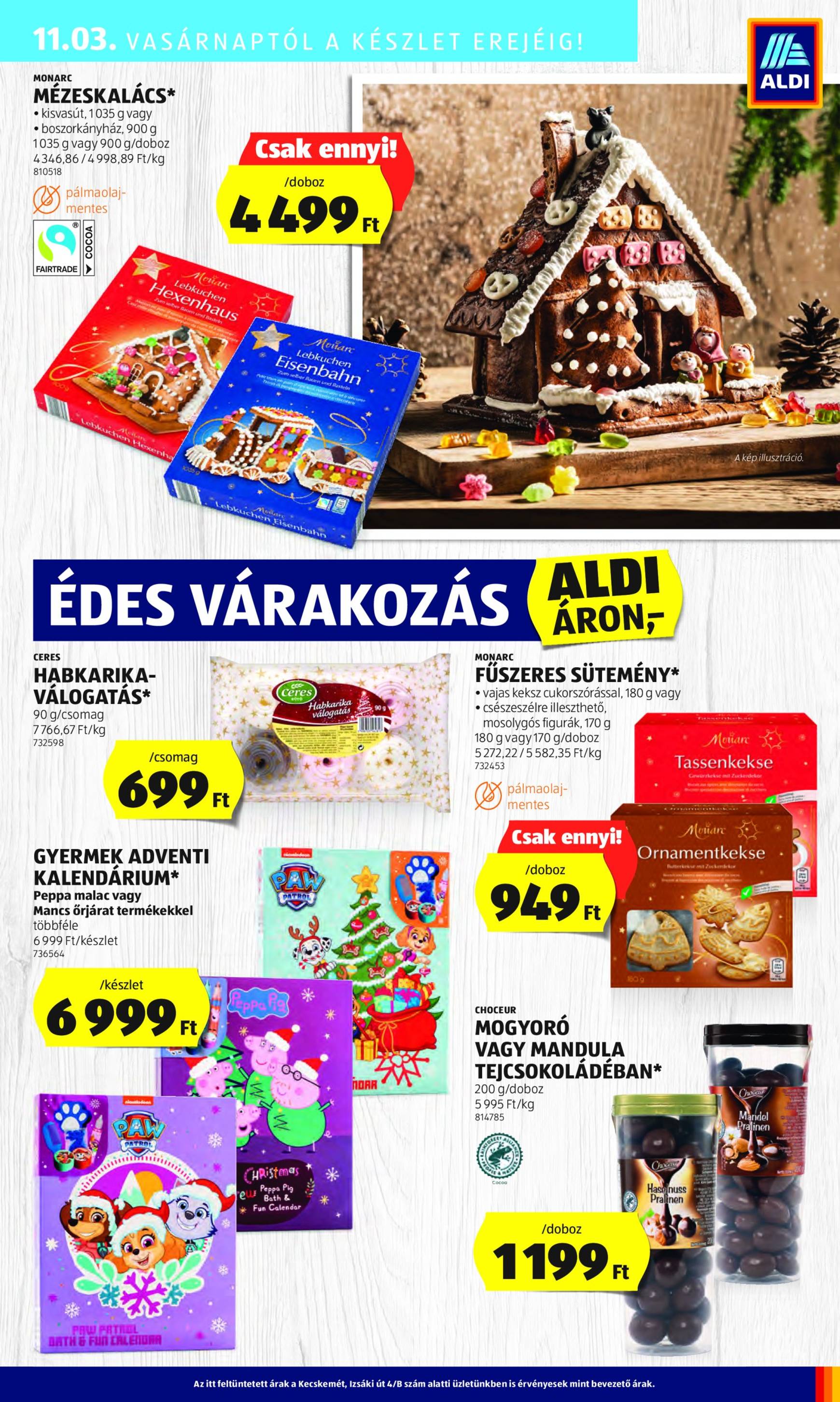 Aldi akciós újság, érvényes 10.31. - 11.06. 39