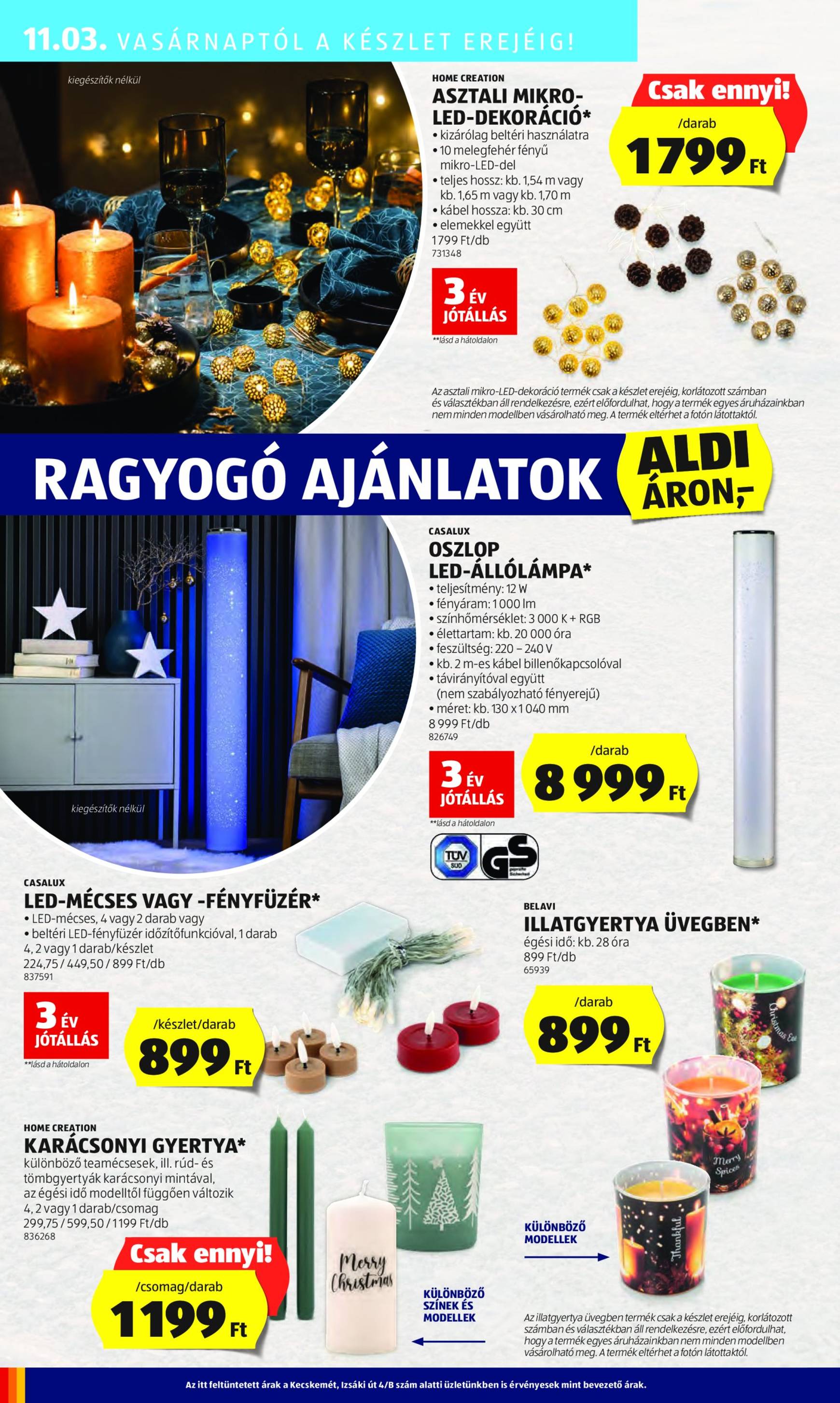 Aldi akciós újság, érvényes 10.31. - 11.06. 44