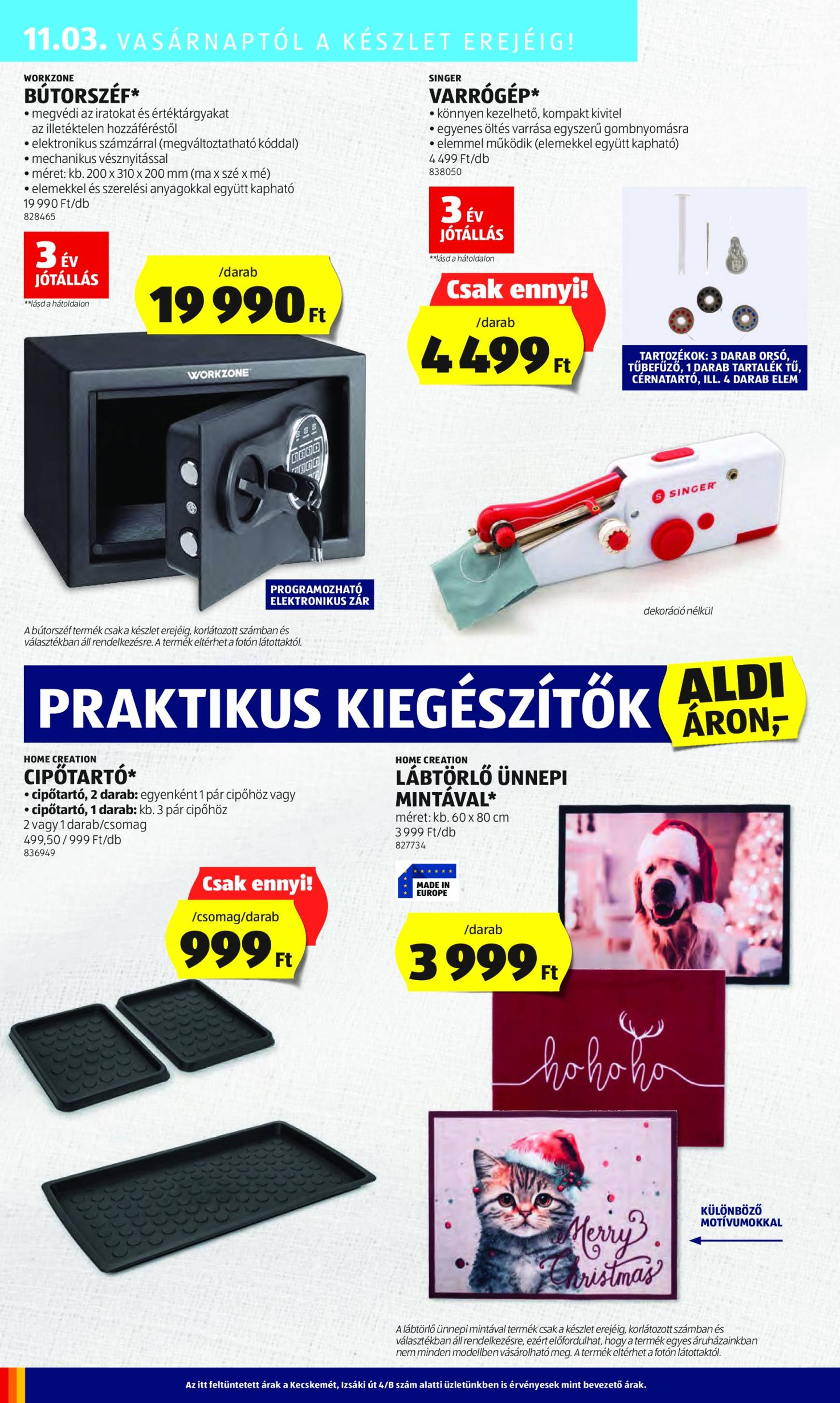 Aldi akciós újság, érvényes 10.31. - 11.06. 46