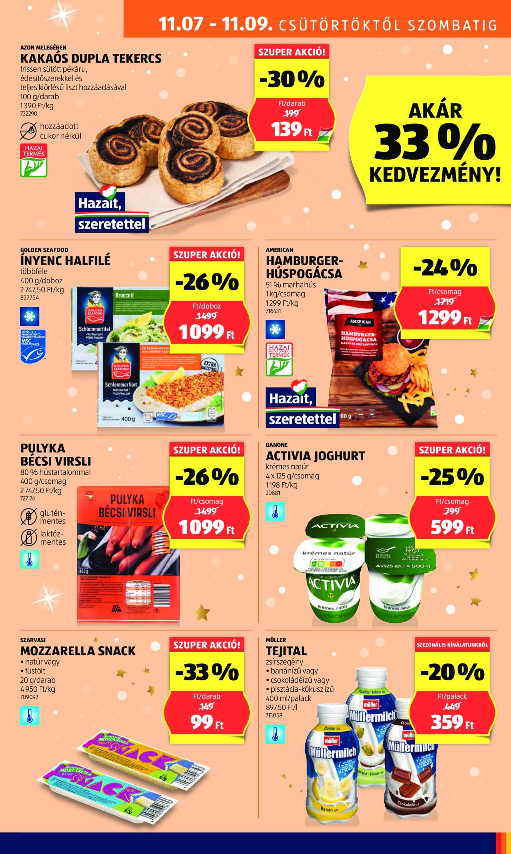 Aldi akciós újság, érvényes 11.07. - 11.13. 9