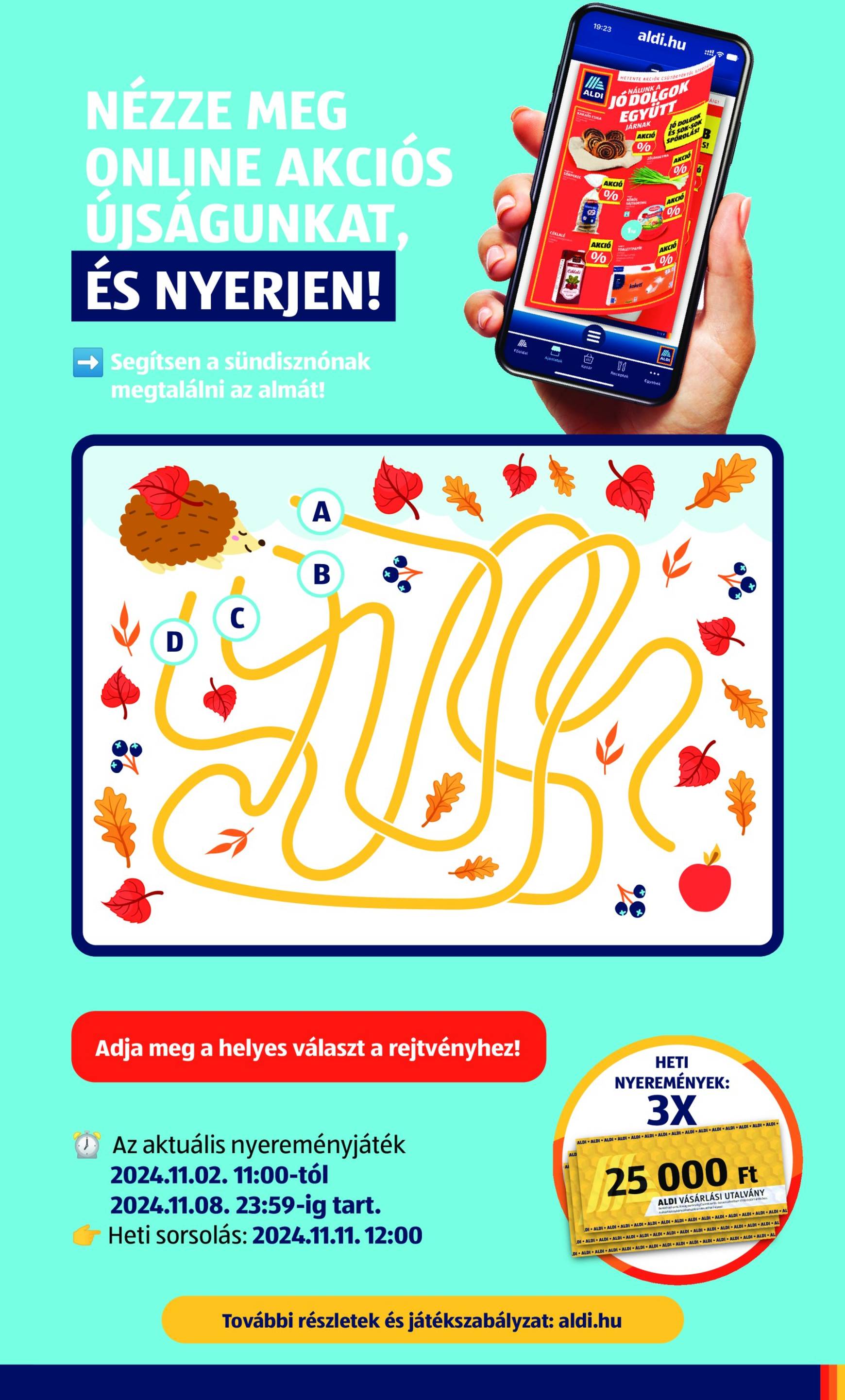 Aldi akciós újság, érvényes 11.07. - 11.13. 15