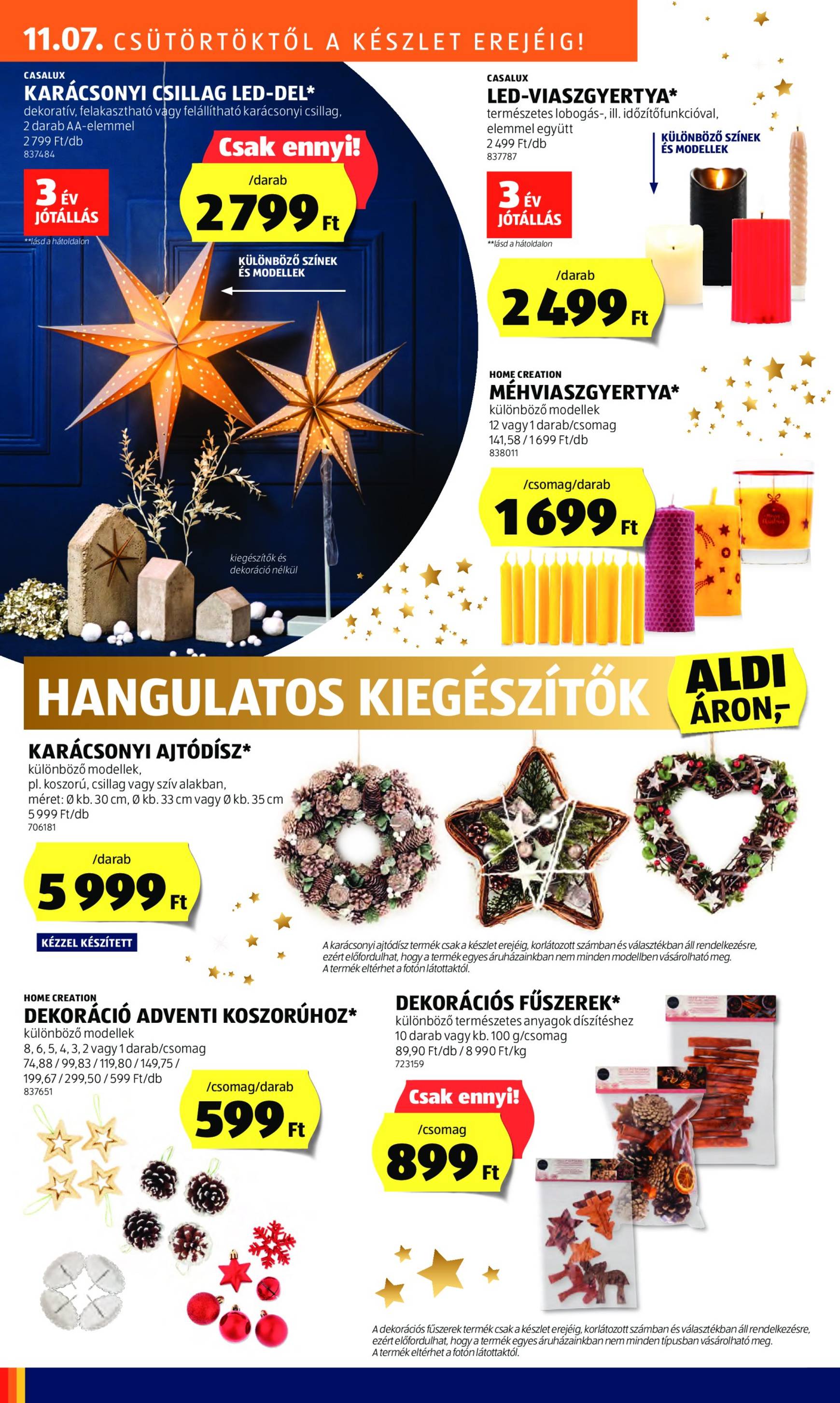 Aldi akciós újság, érvényes 11.07. - 11.13. 30