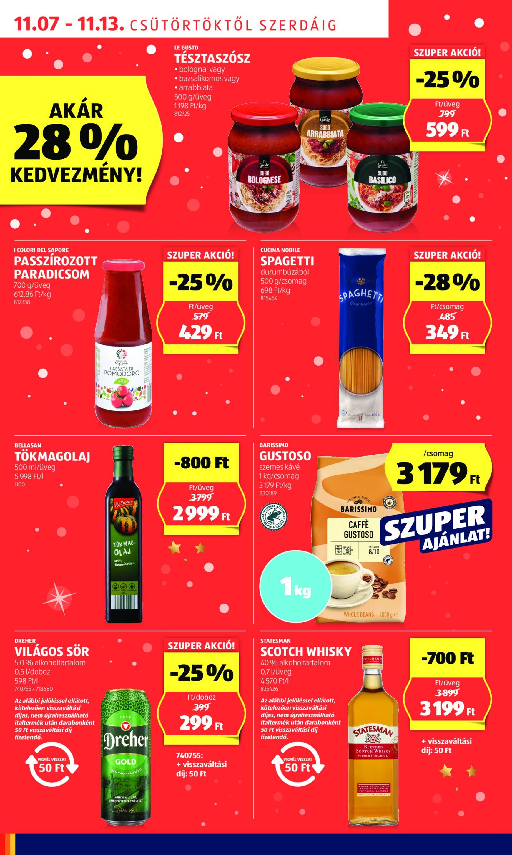 Aldi akciós újság, érvényes 11.07. - 11.13. 6