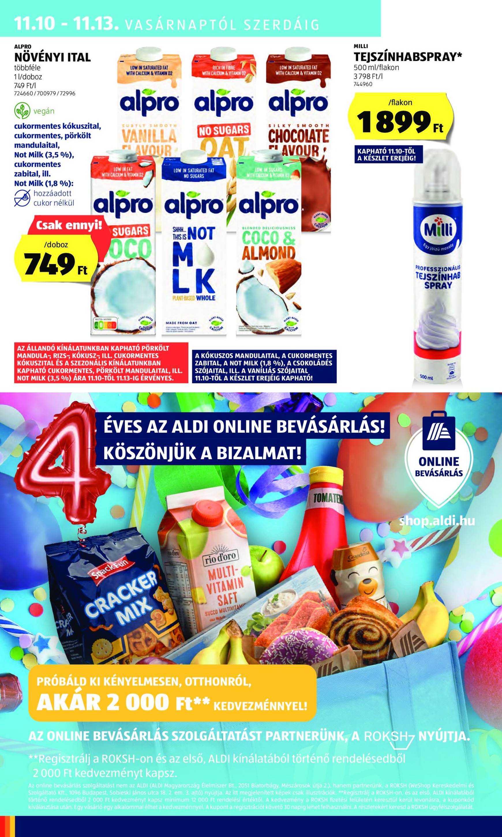 Aldi akciós újság, érvényes 11.07. - 11.13. 48