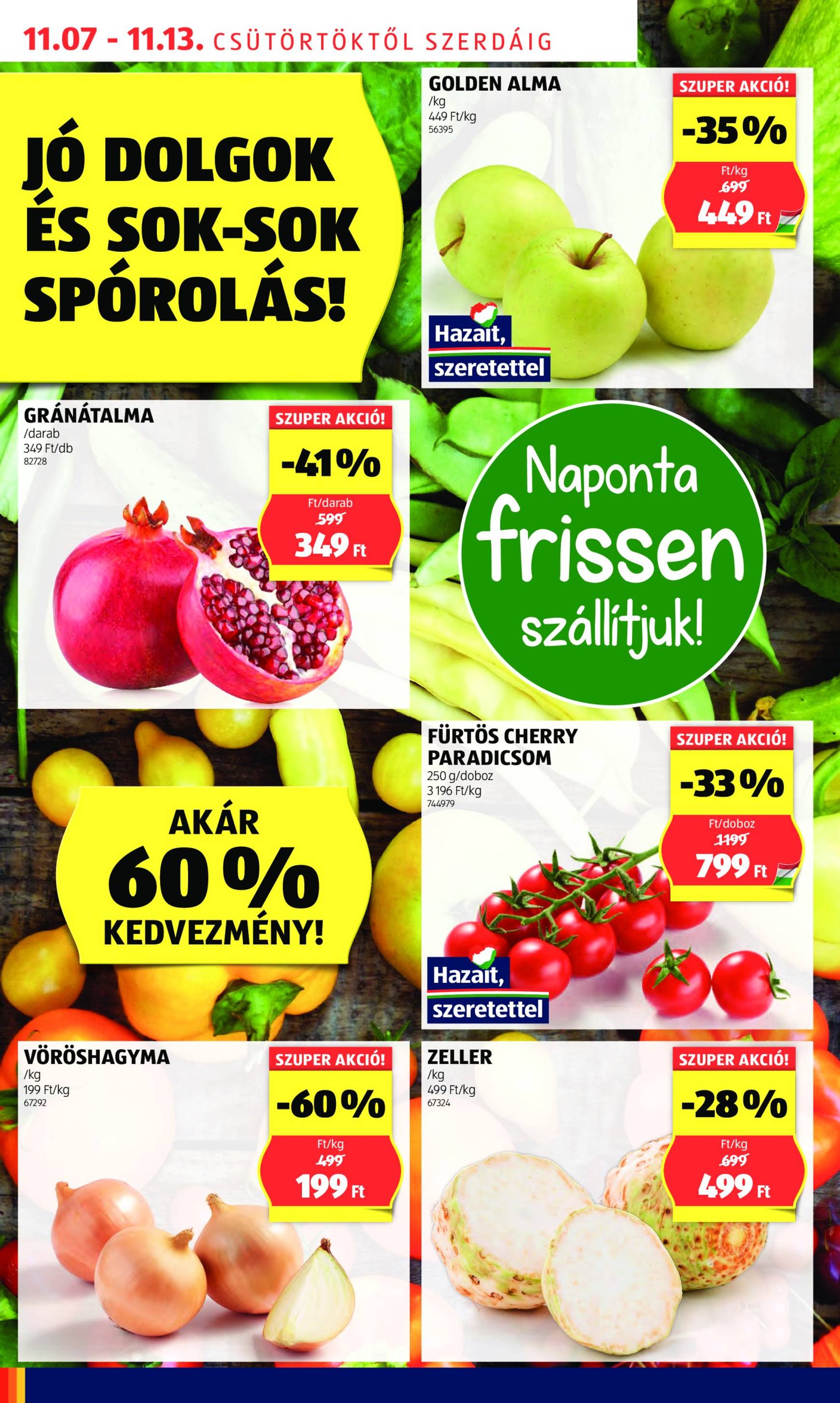 Aldi akciós újság, érvényes 11.07. - 11.13. 4