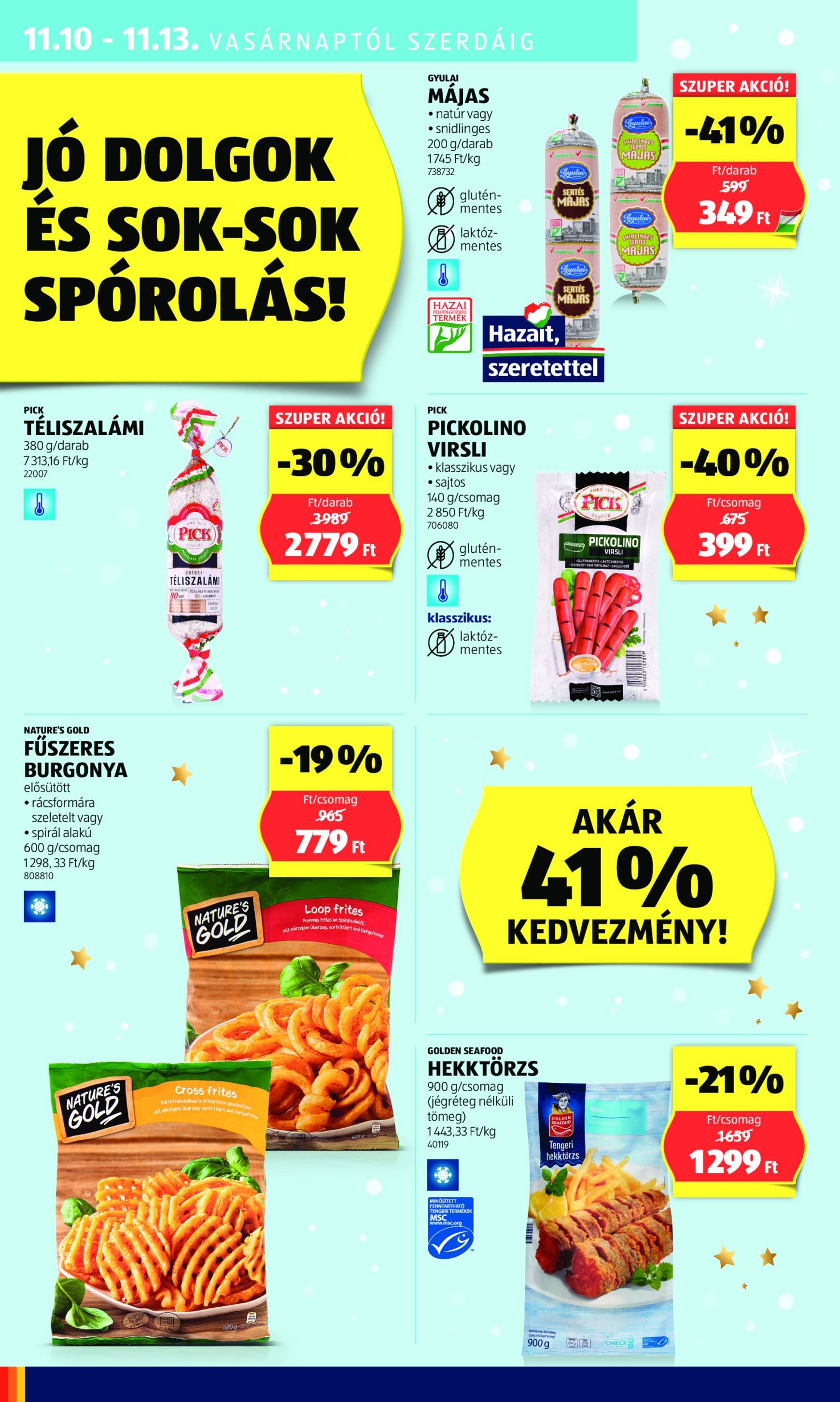 Aldi akciós újság, érvényes 11.07. - 11.13. 38