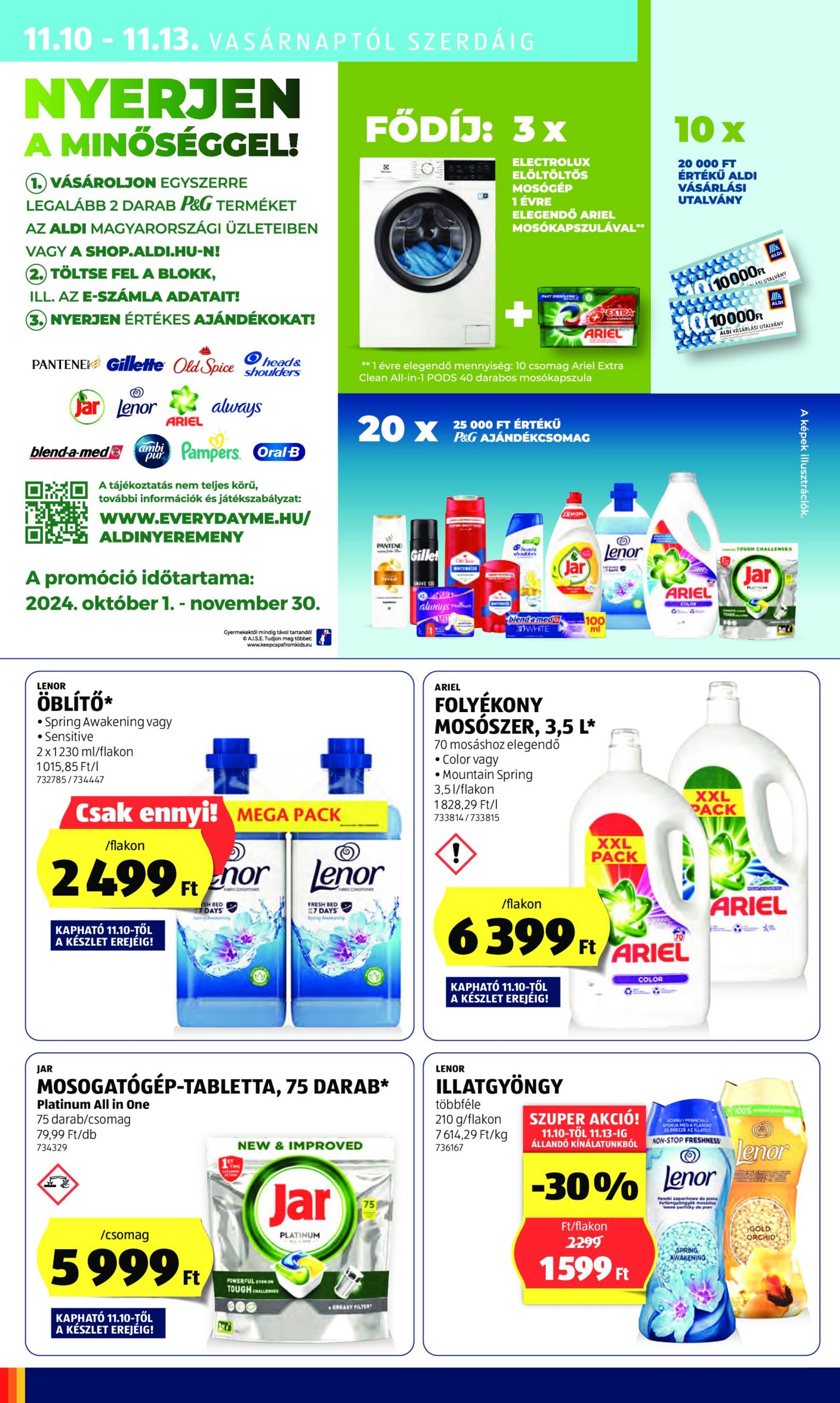 Aldi akciós újság, érvényes 11.07. - 11.13. 60