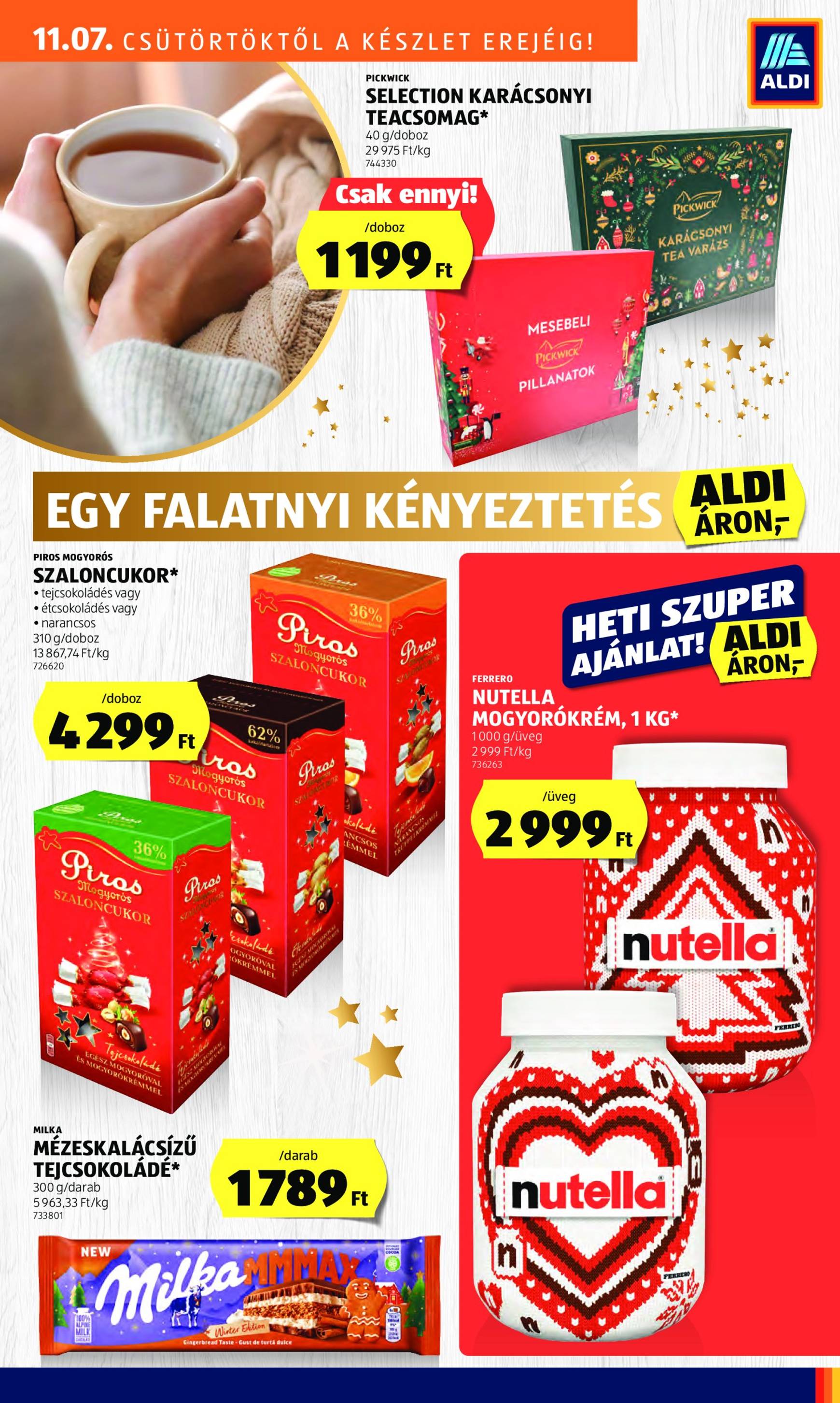 Aldi akciós újság, érvényes 11.07. - 11.13. 29