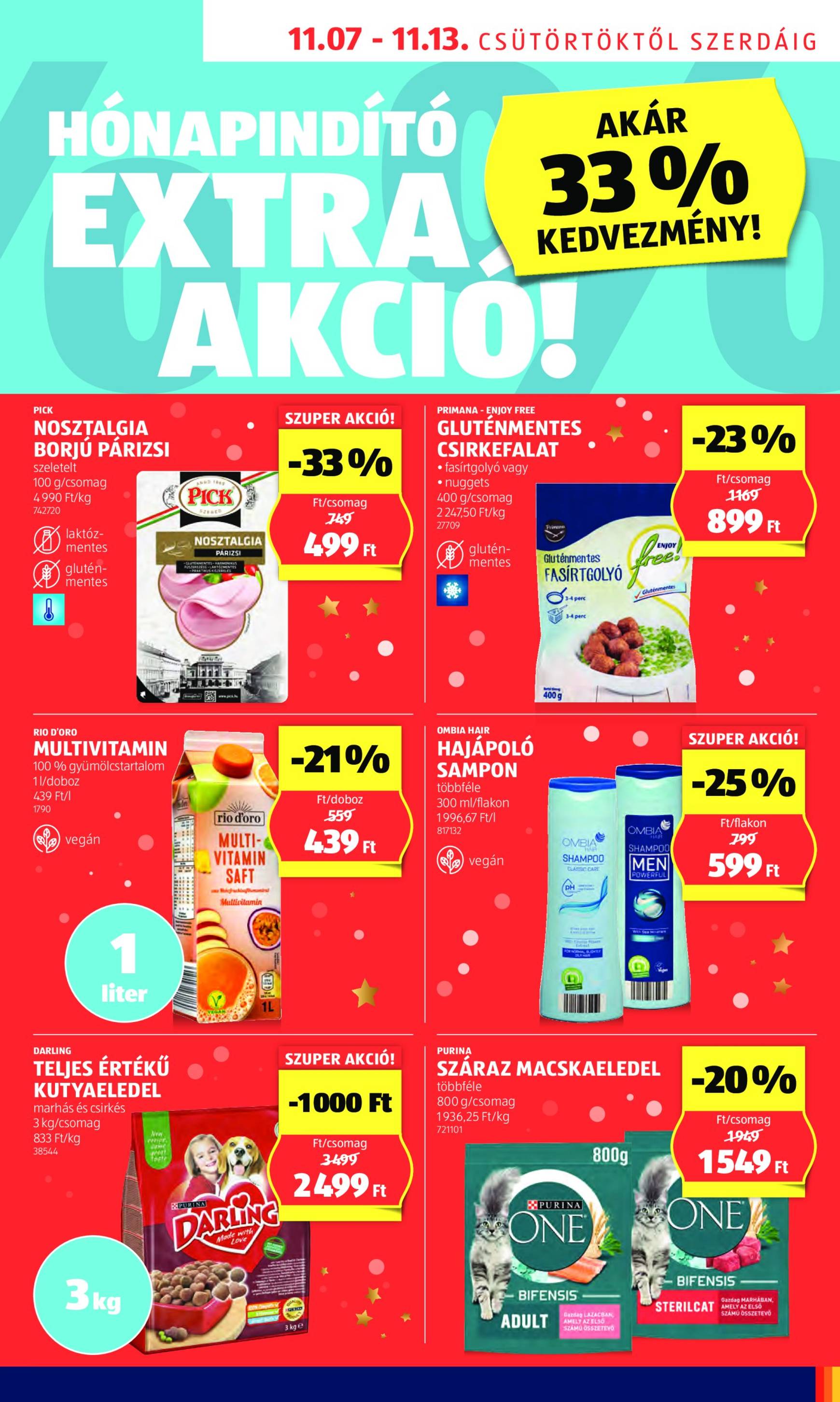 Aldi akciós újság, érvényes 11.07. - 11.13. 7