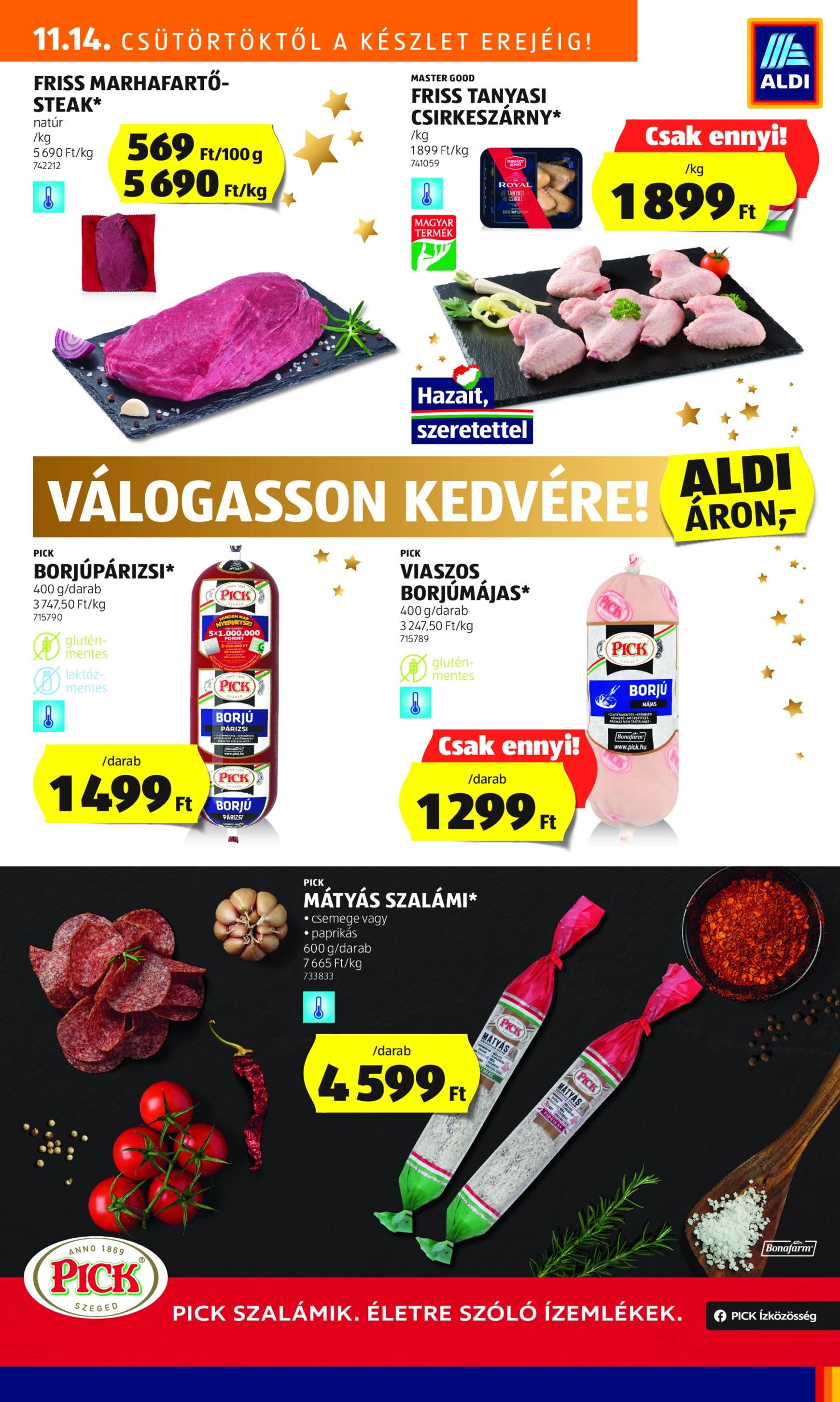 Aldi akciós újság, érvényes 11.14. - 11.20. 13