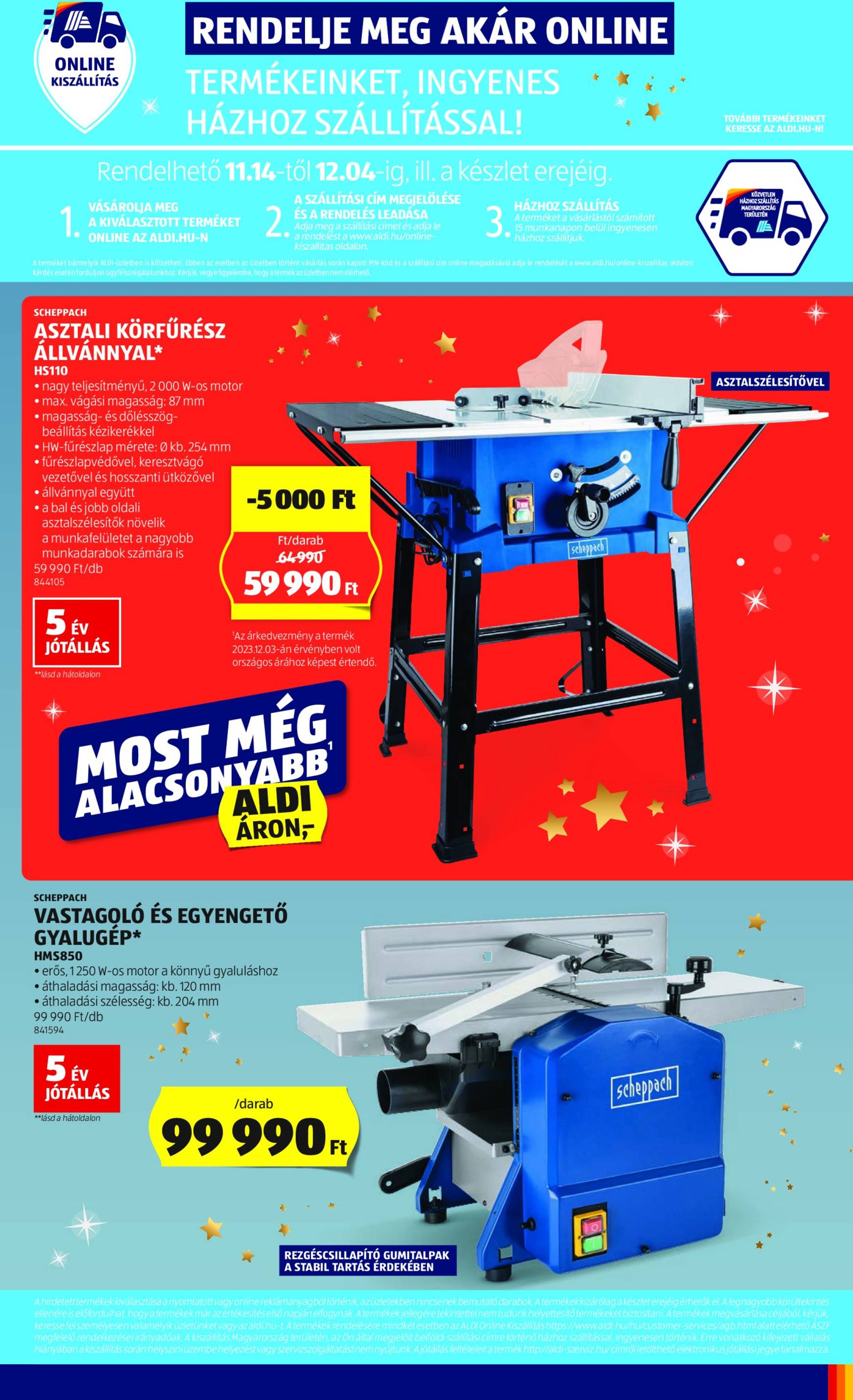 Aldi akciós újság, érvényes 11.14. - 11.20. 31