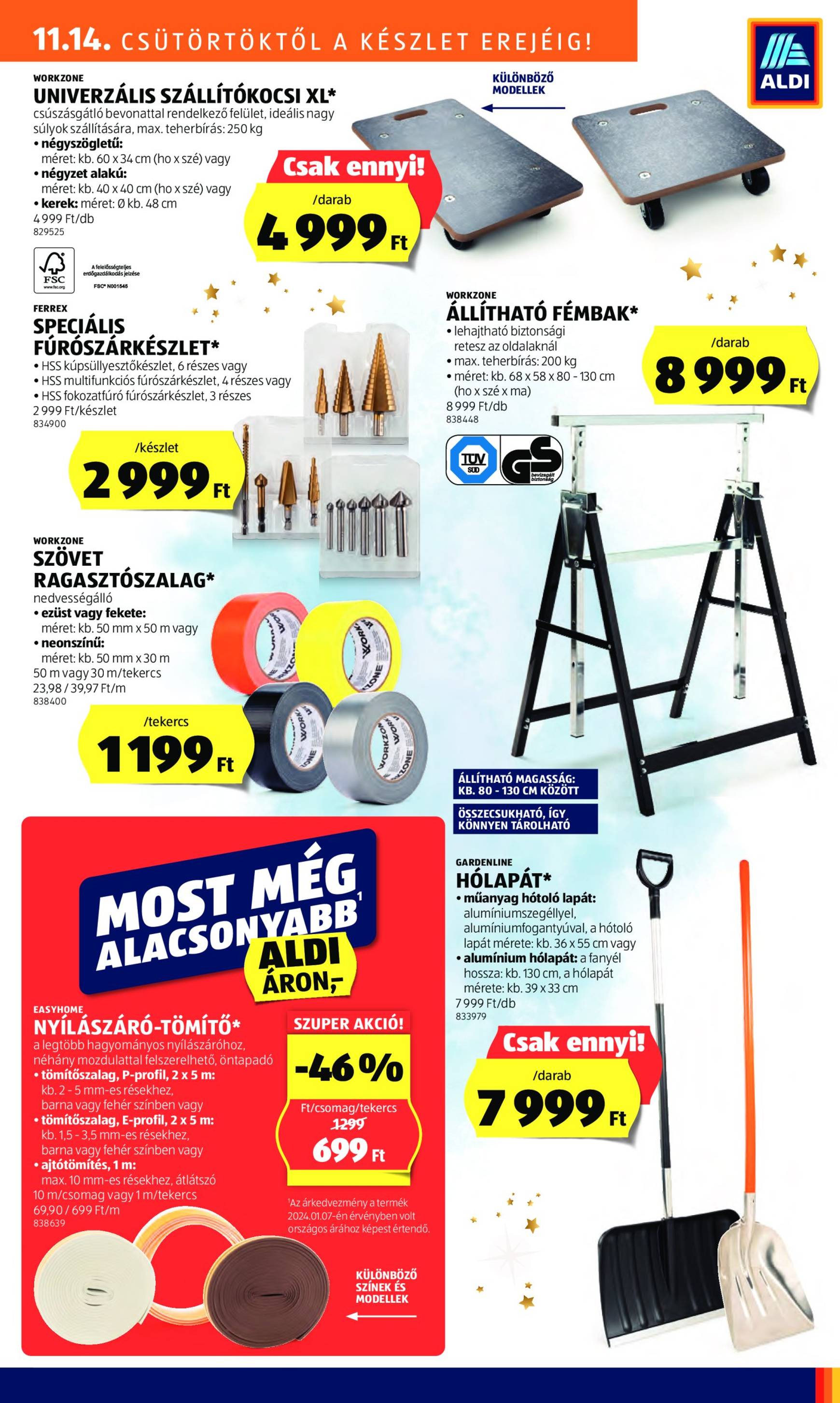 Aldi akciós újság, érvényes 11.14. - 11.20. 29