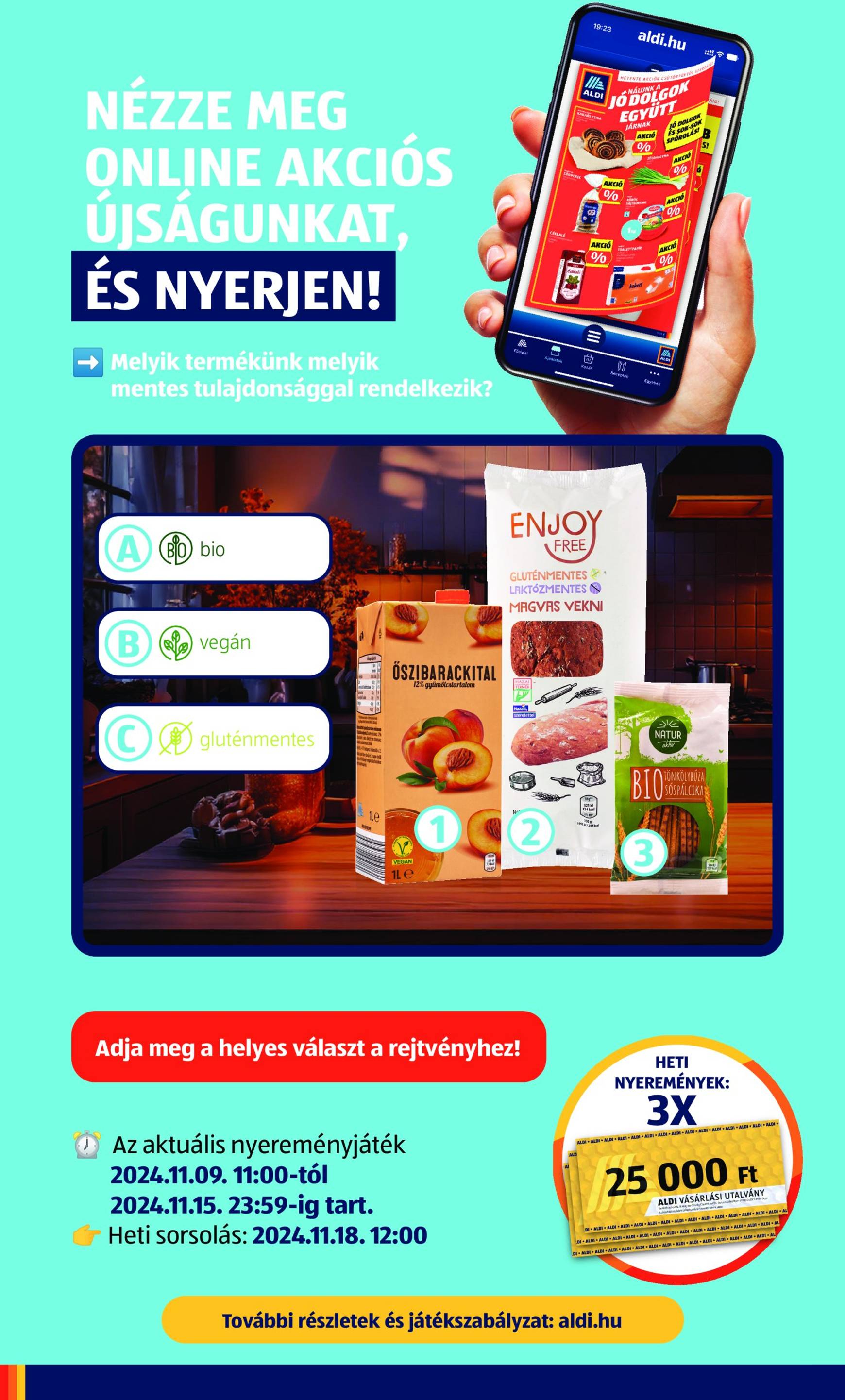 Aldi akciós újság, érvényes 11.14. - 11.20. 18