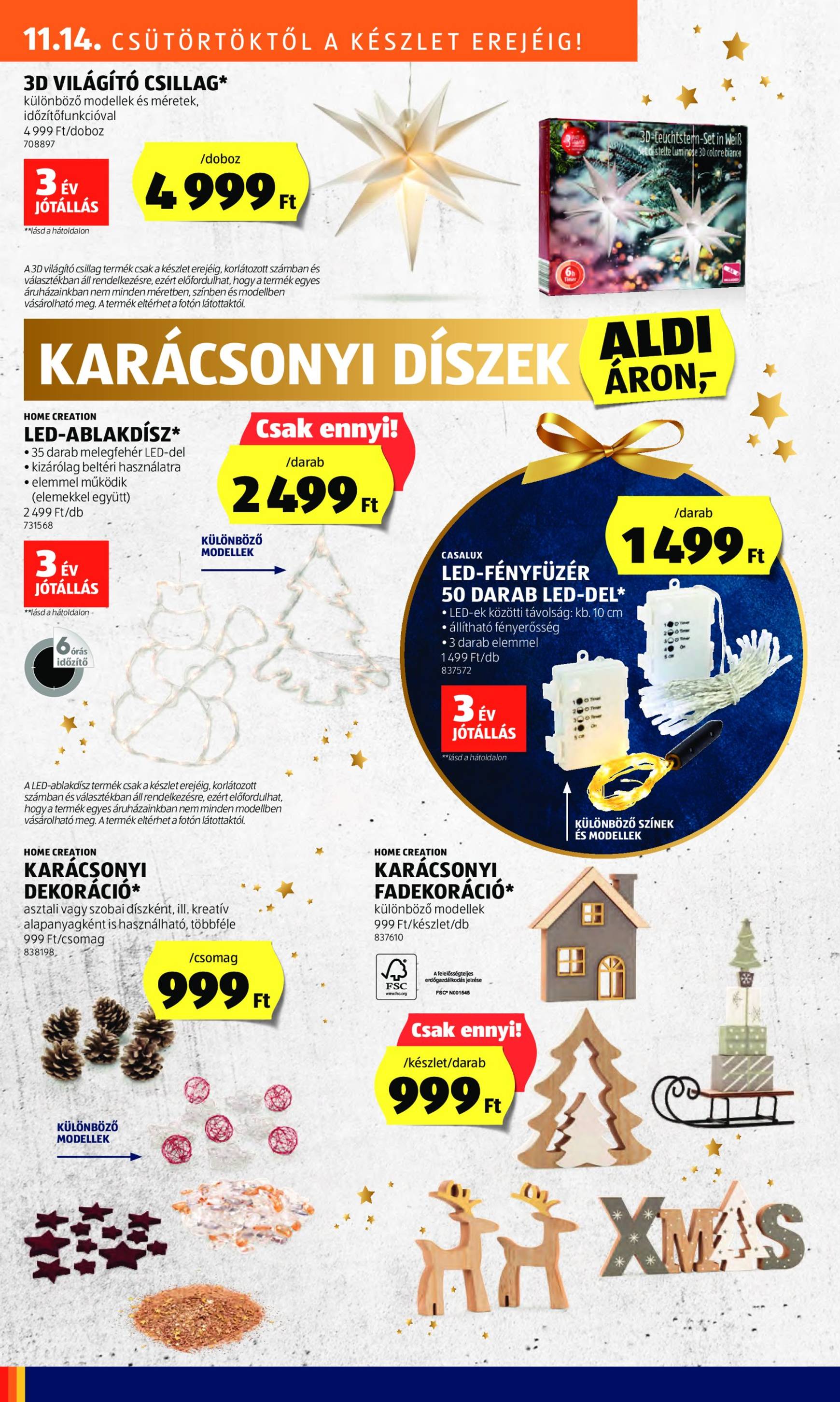 Aldi akciós újság, érvényes 11.14. - 11.20. 22