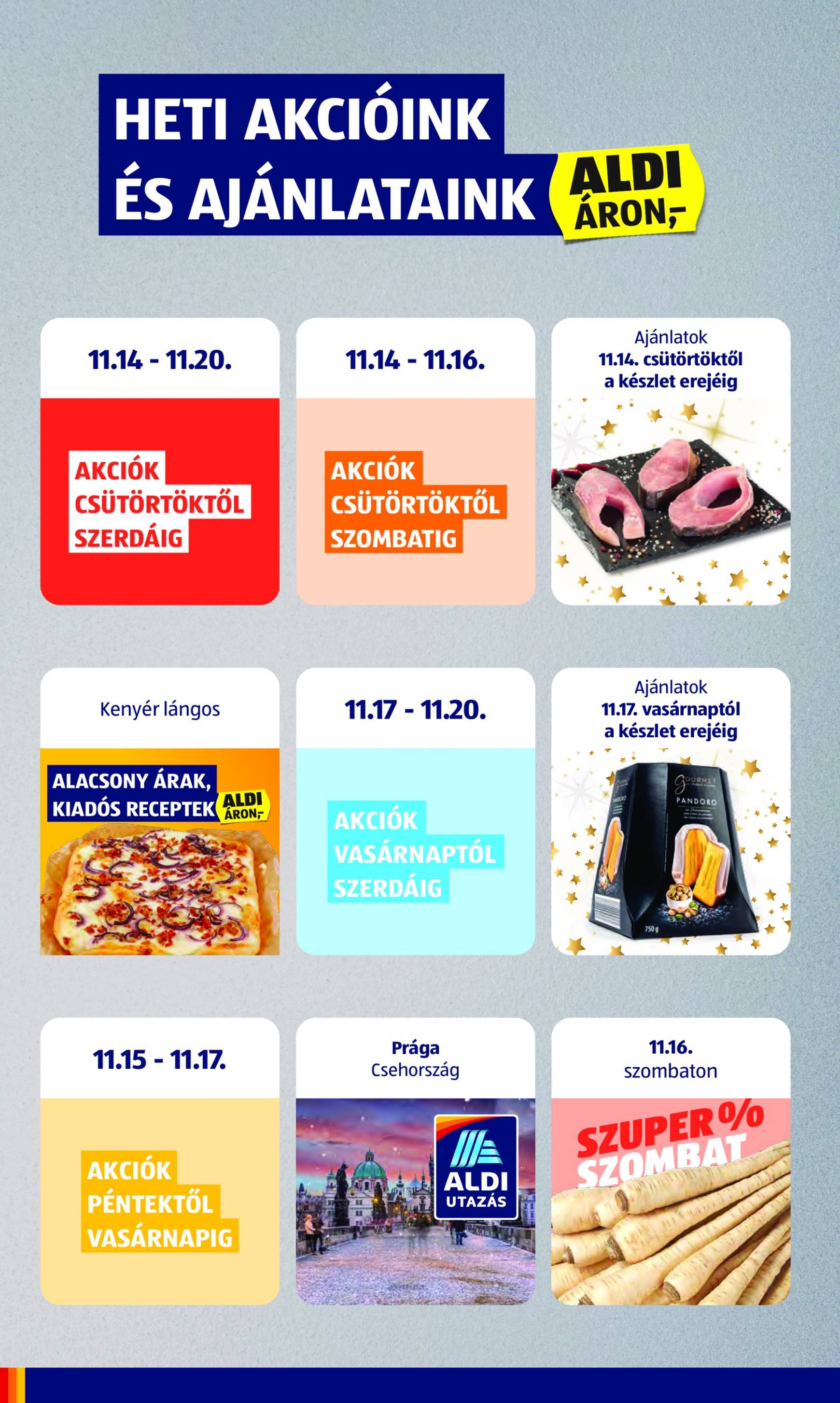 Aldi akciós újság, érvényes 11.14. - 11.20. 2