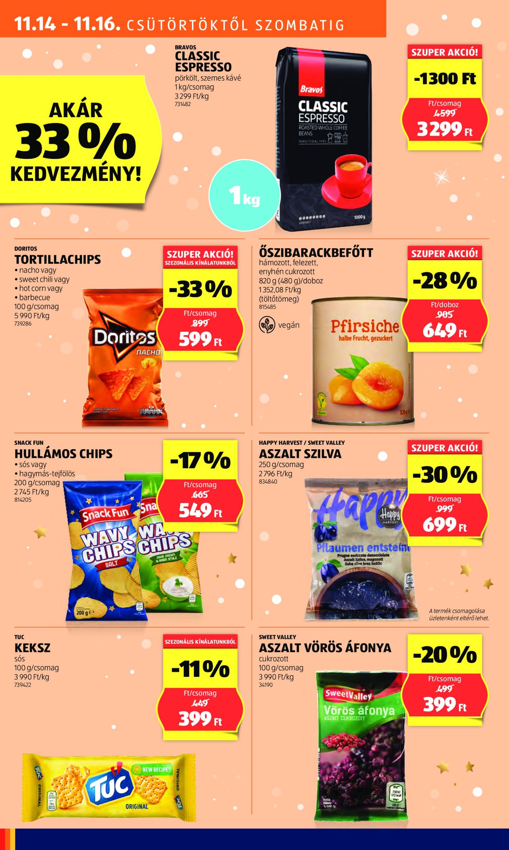 Aldi akciós újság, érvényes 11.14. - 11.20. 10