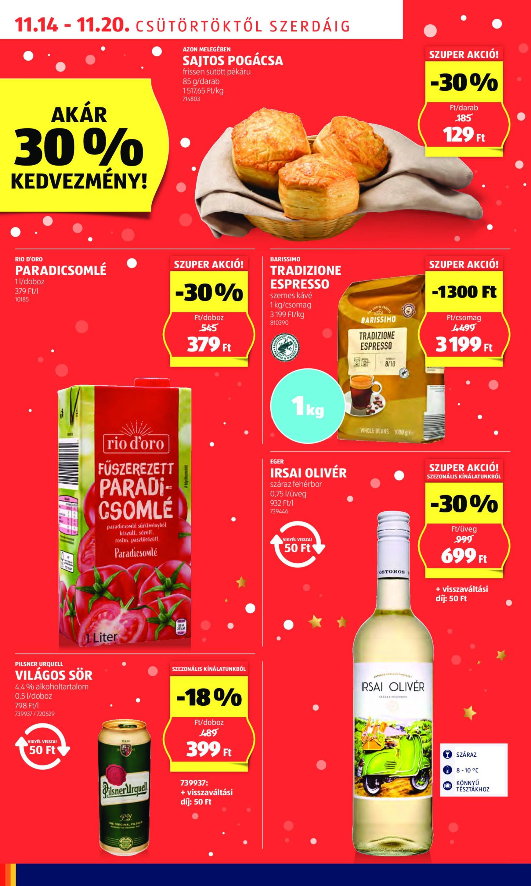 Aldi akciós újság, érvényes 11.14. - 11.20. 6