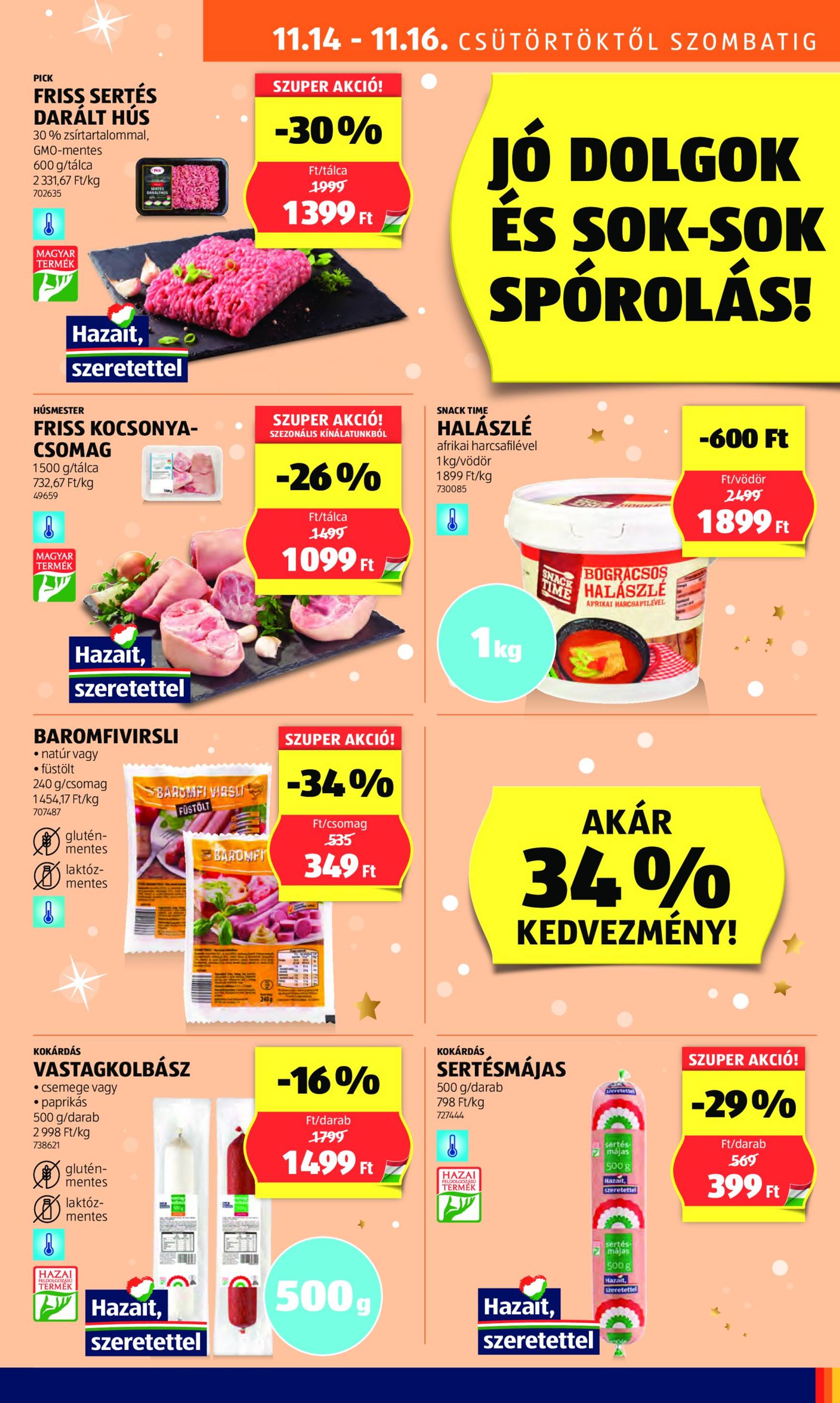 Aldi akciós újság, érvényes 11.14. - 11.20. 7