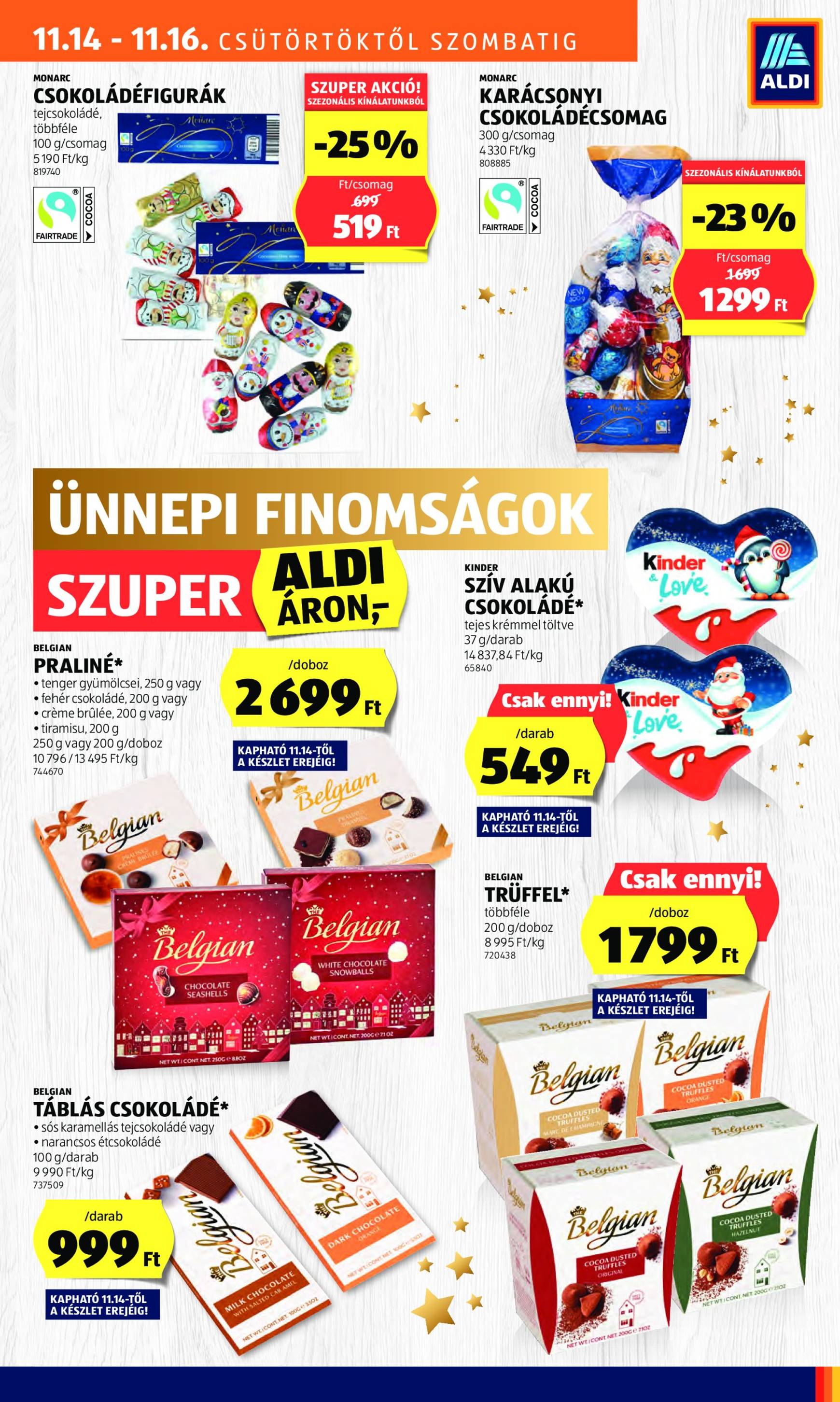 Aldi akciós újság, érvényes 11.14. - 11.20. 17