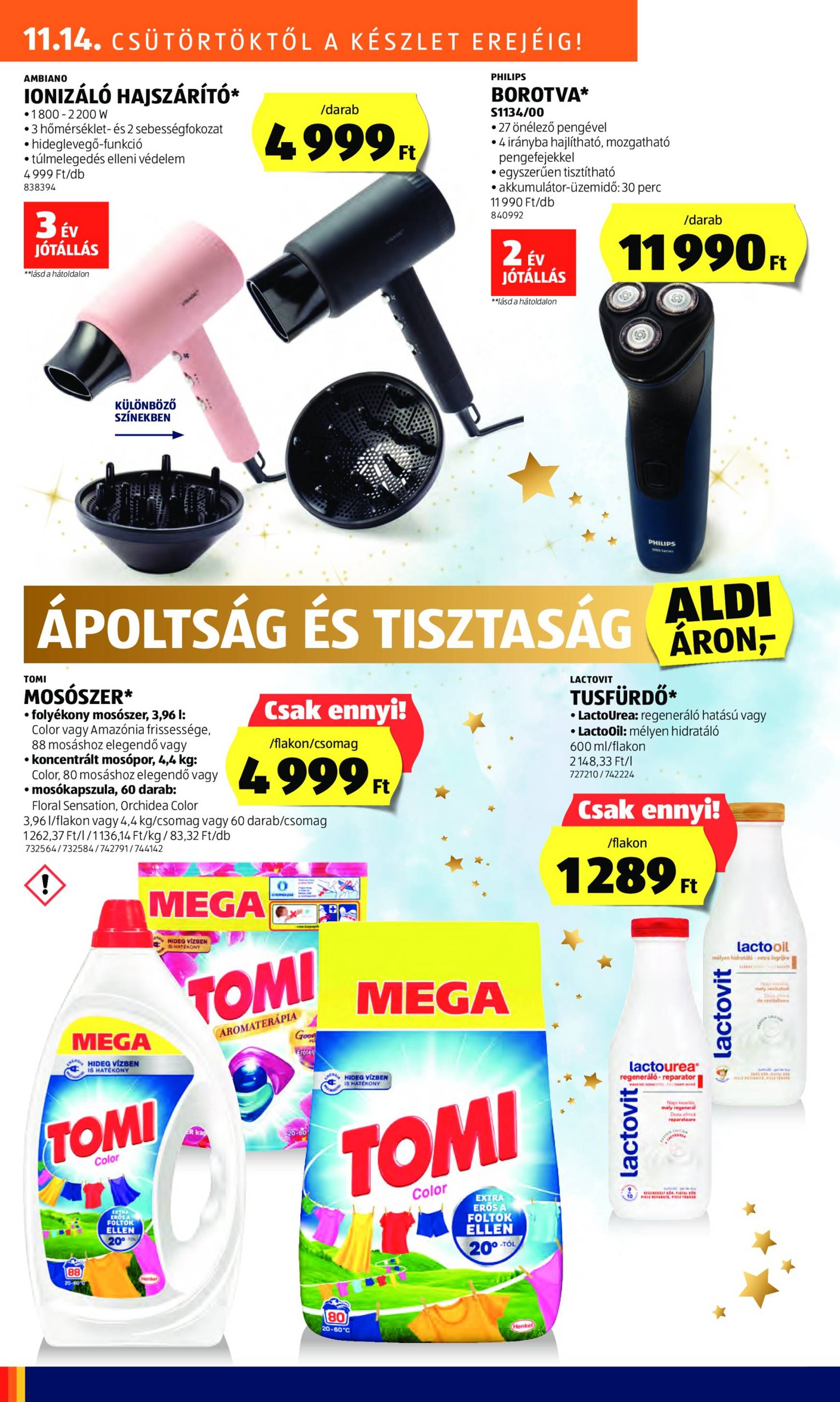 Aldi akciós újság, érvényes 11.14. - 11.20. 32