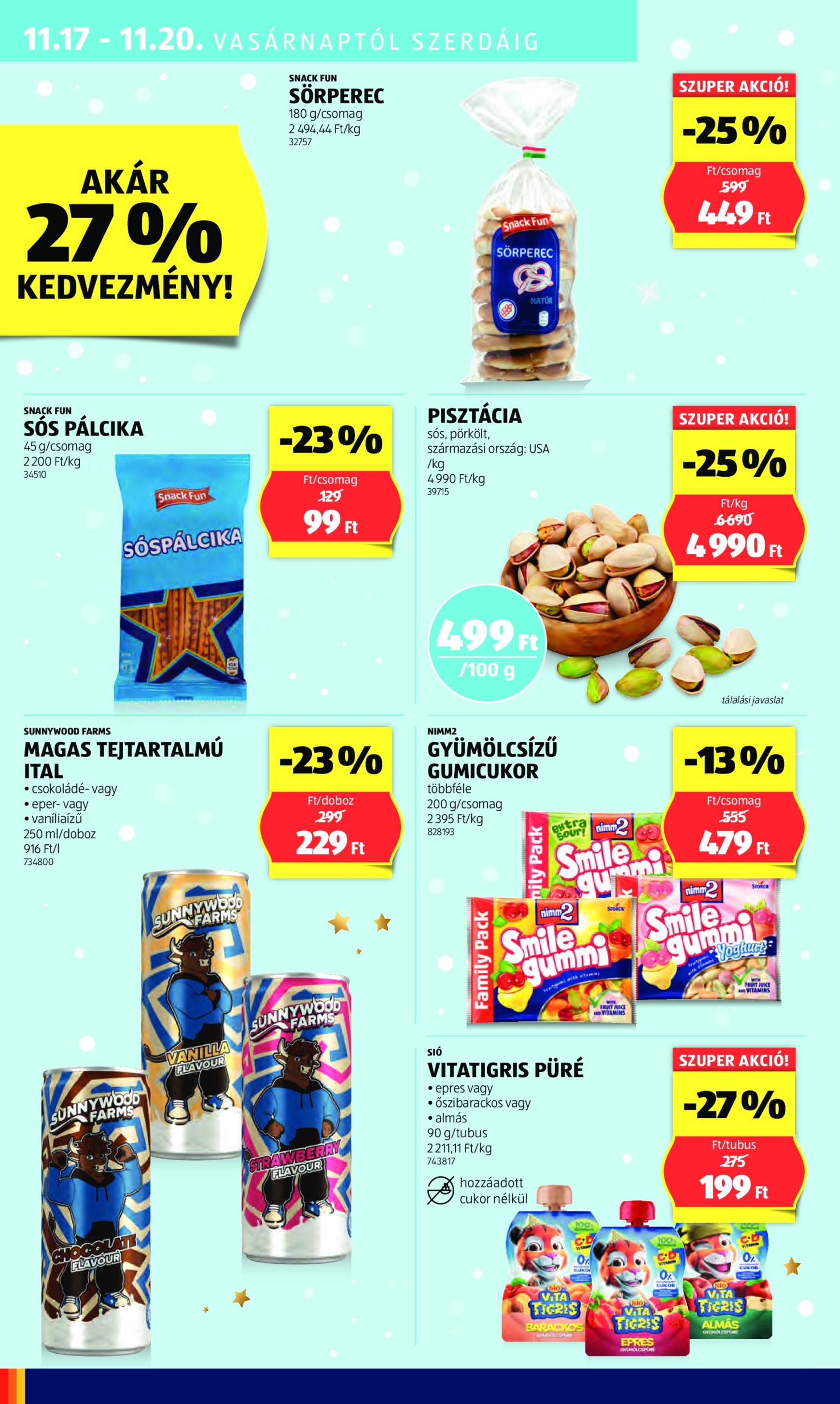 Aldi akciós újság, érvényes 11.14. - 11.20. 40