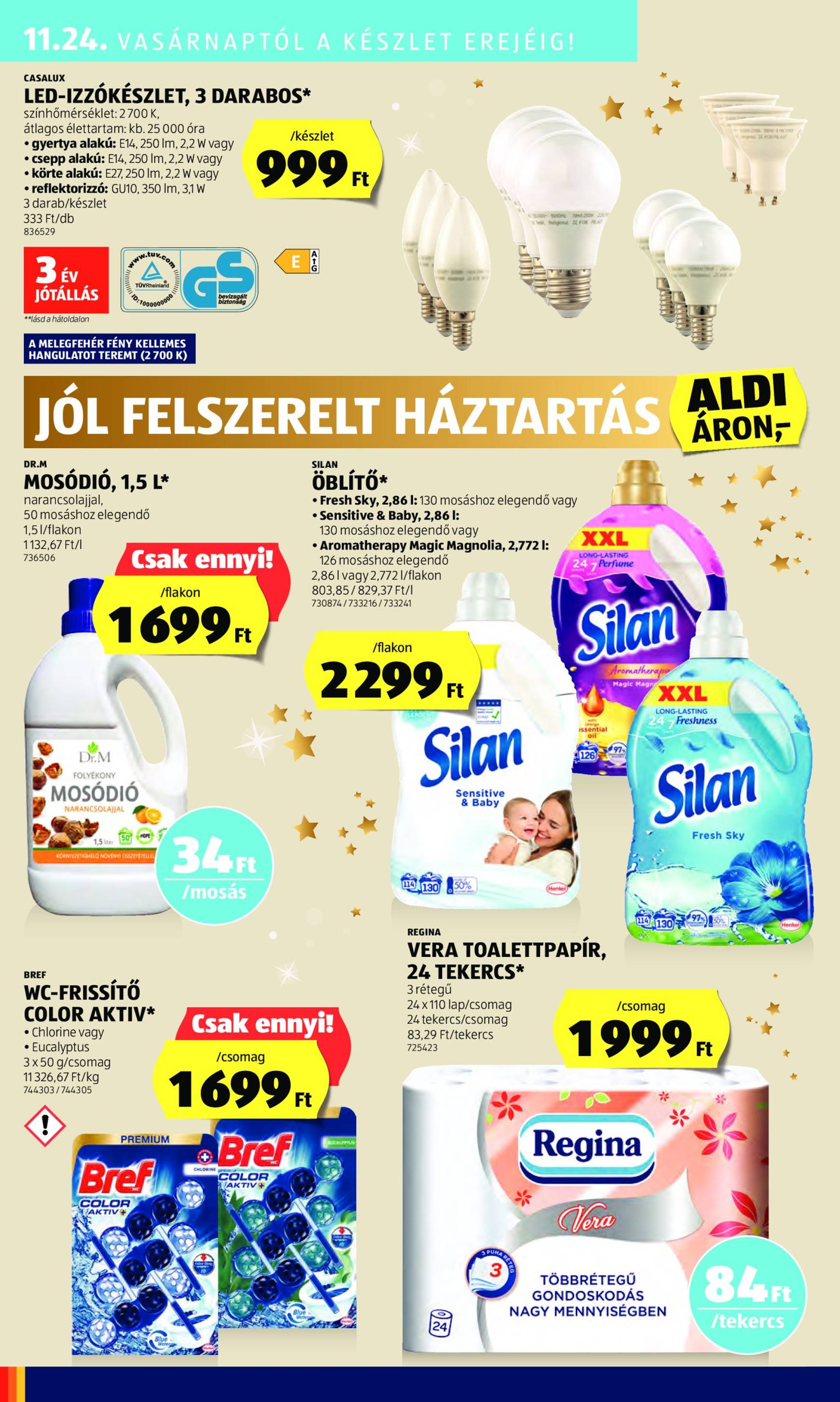 Aldi akciós újság, érvényes 11.21. - 11.27. 68