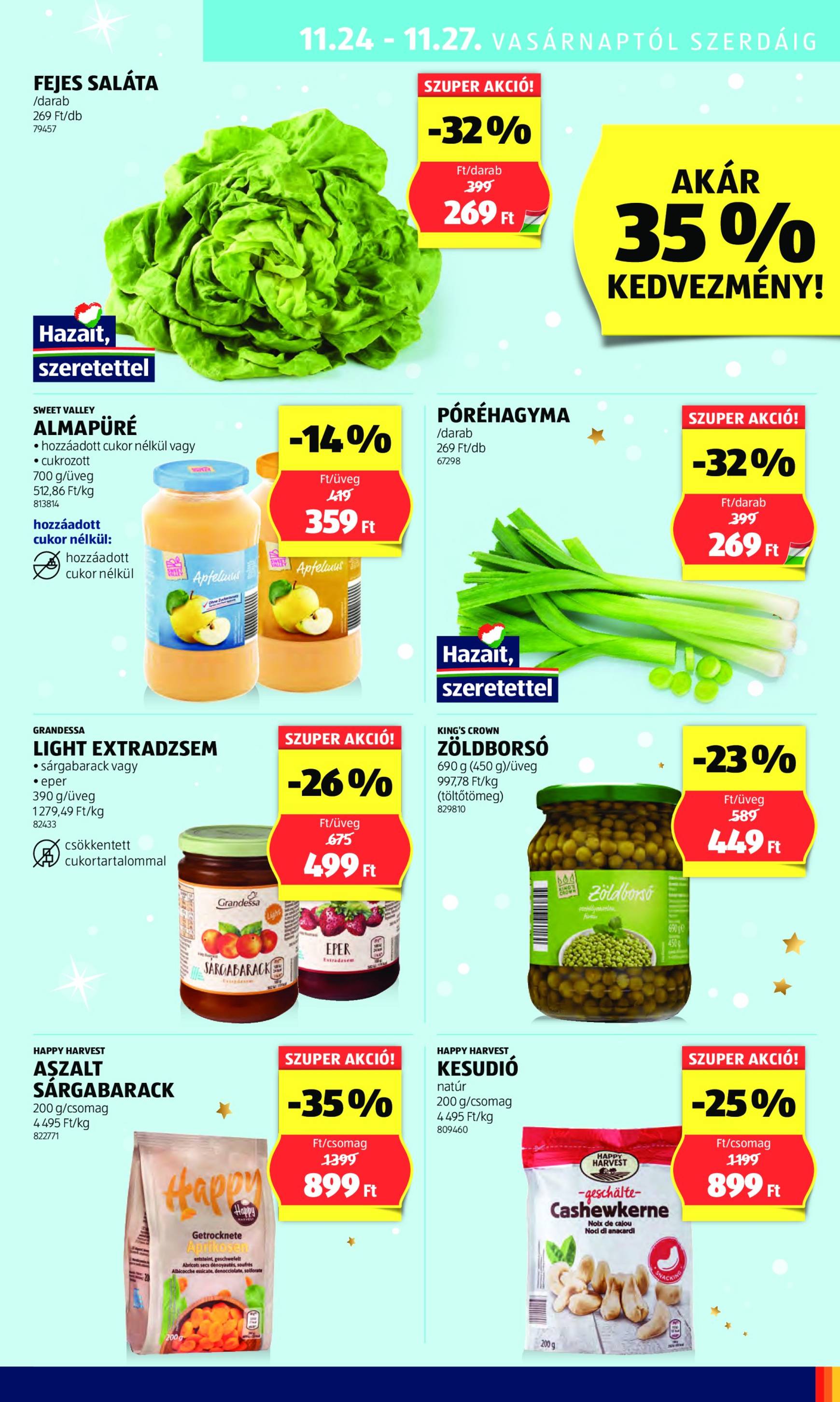 Aldi akciós újság, érvényes 11.21. - 11.27. 45