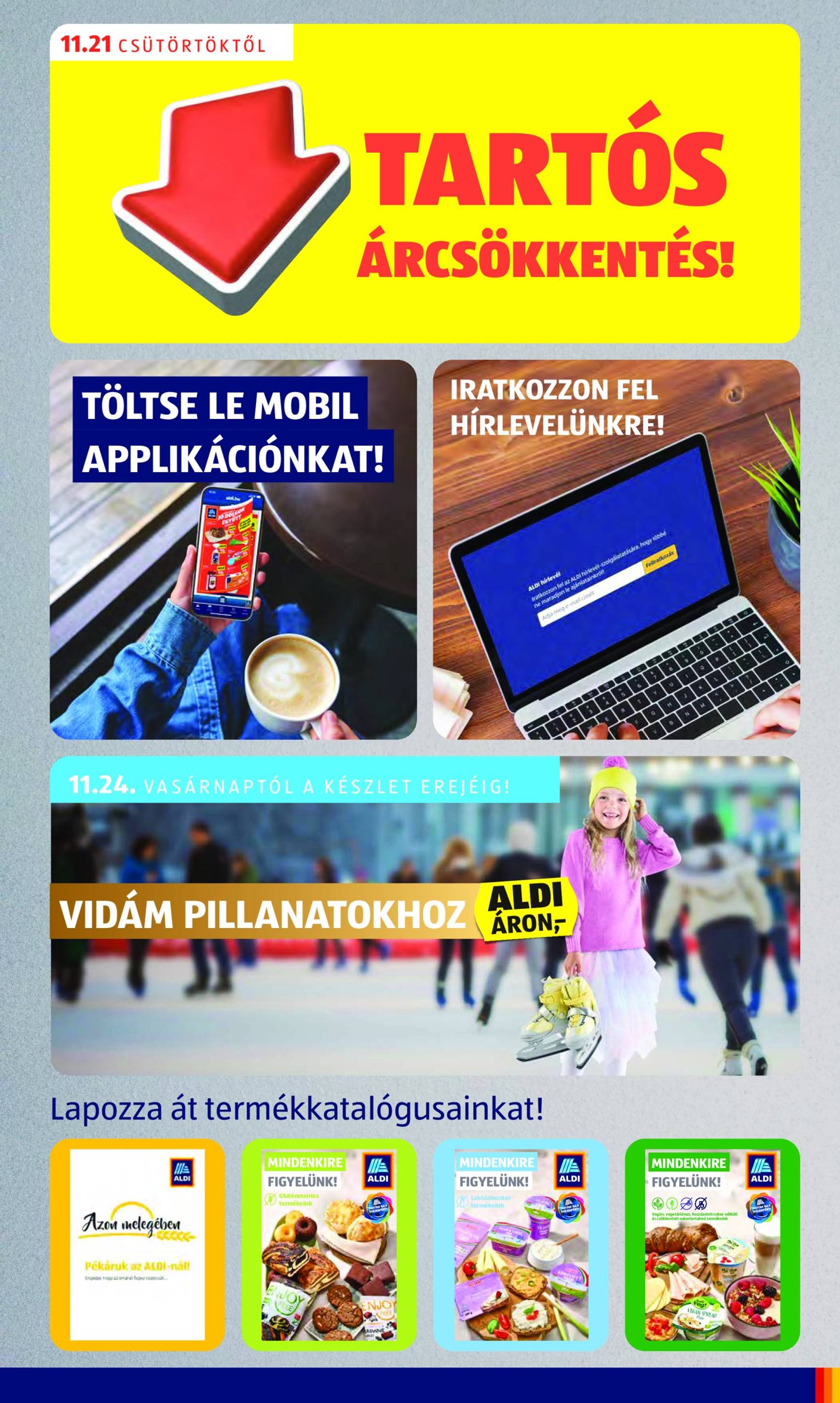 Aldi akciós újság, érvényes 11.21. - 11.27. 3