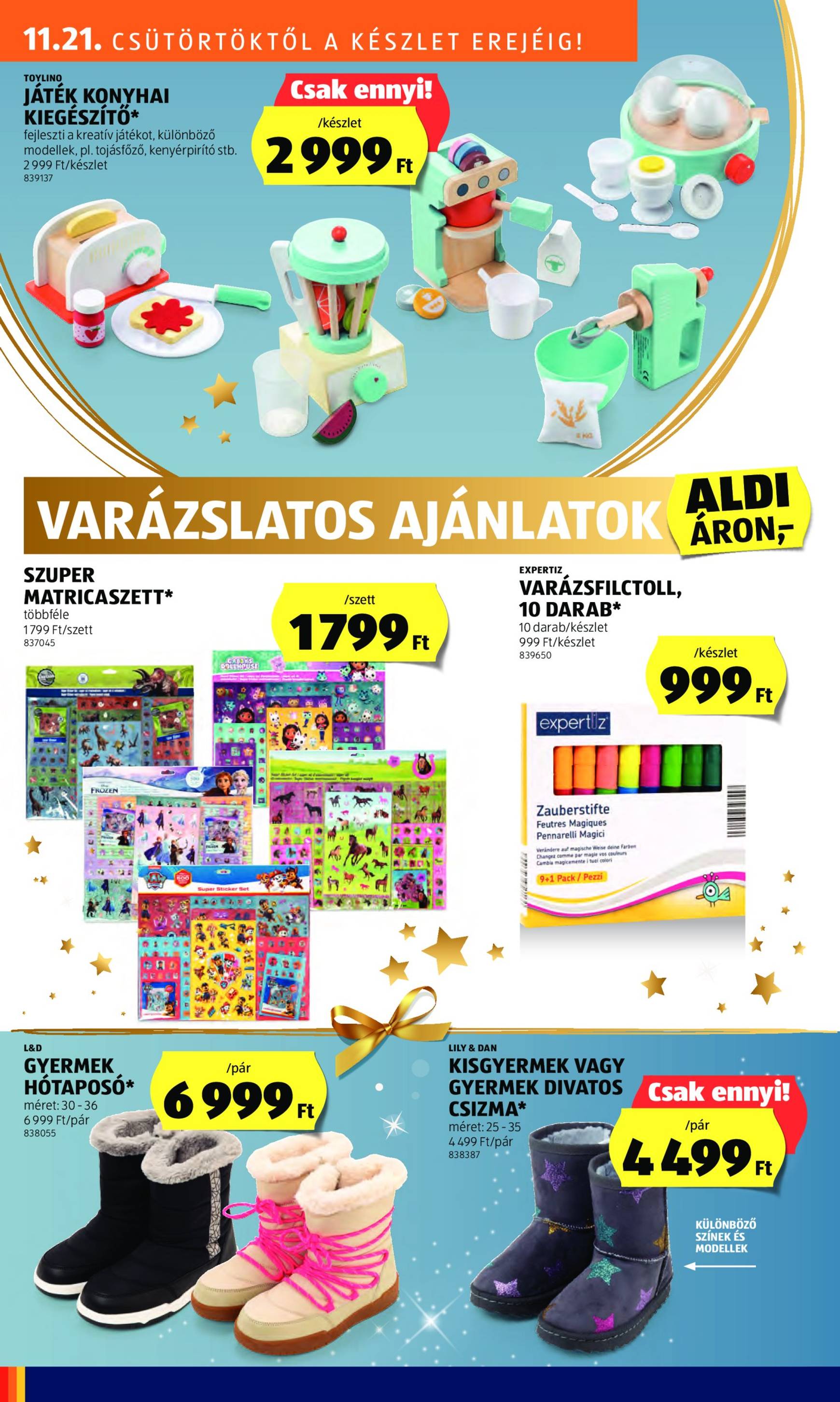 Aldi akciós újság, érvényes 11.21. - 11.27. 38