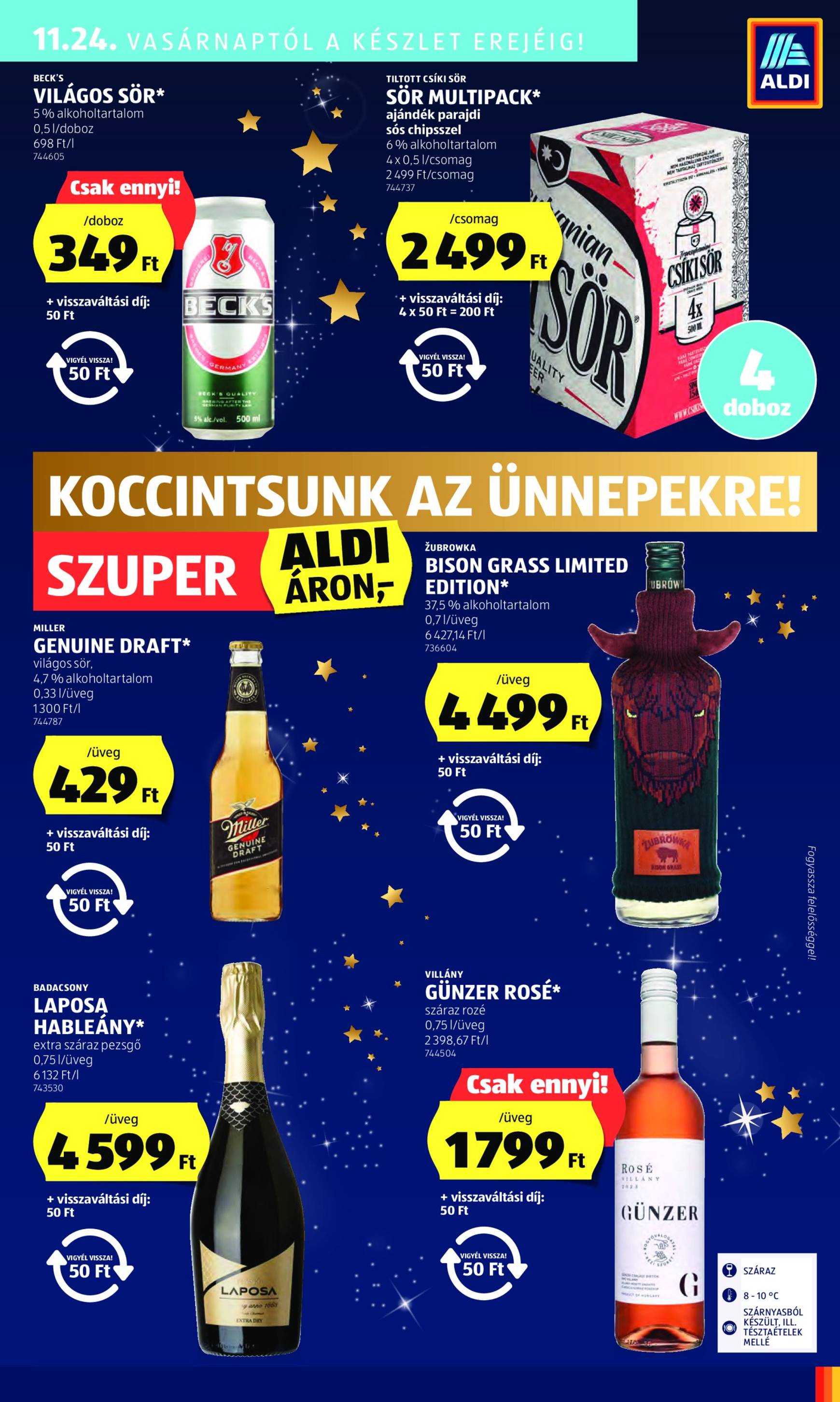 Aldi akciós újság, érvényes 11.21. - 11.27. 57