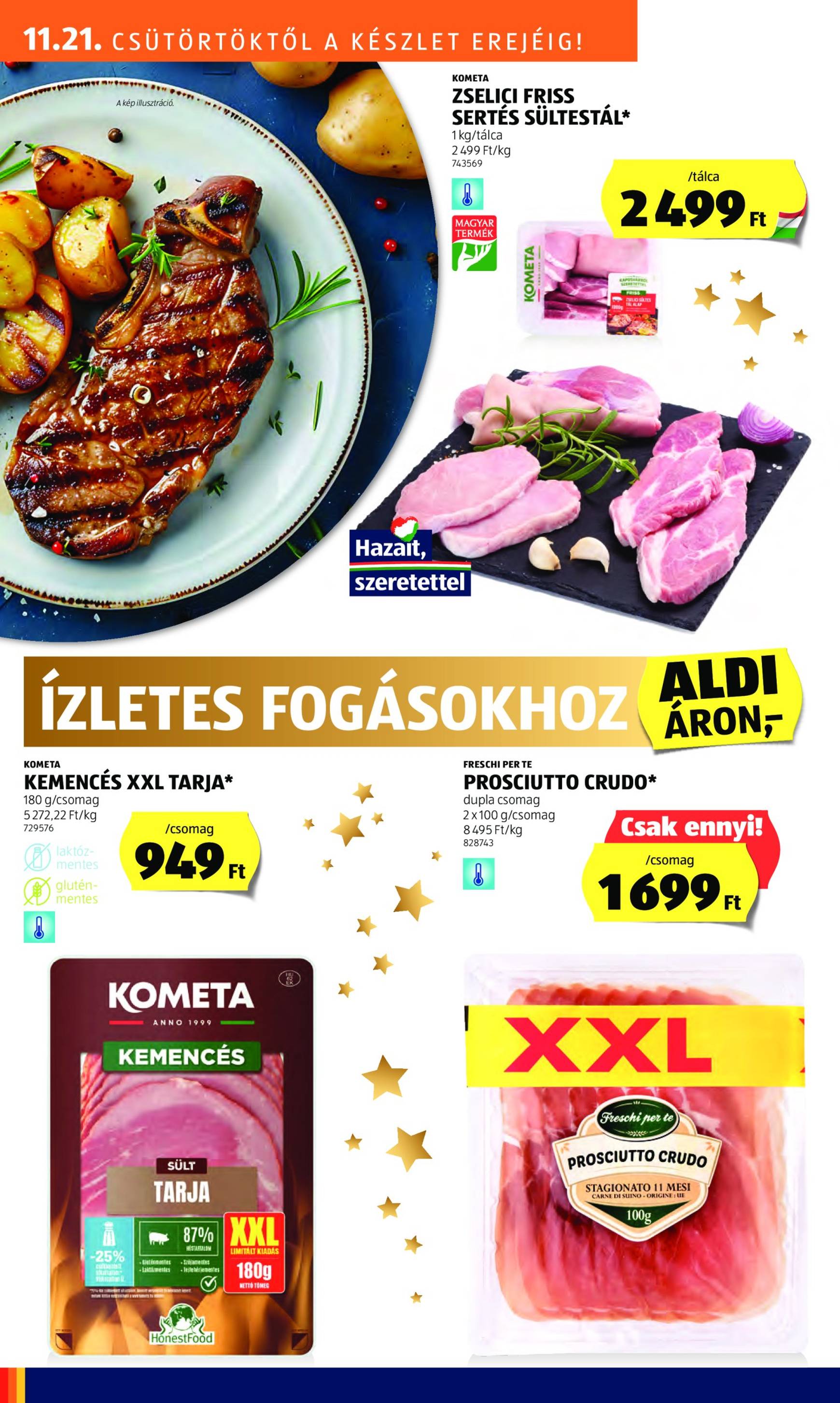 Aldi akciós újság, érvényes 11.21. - 11.27. 22