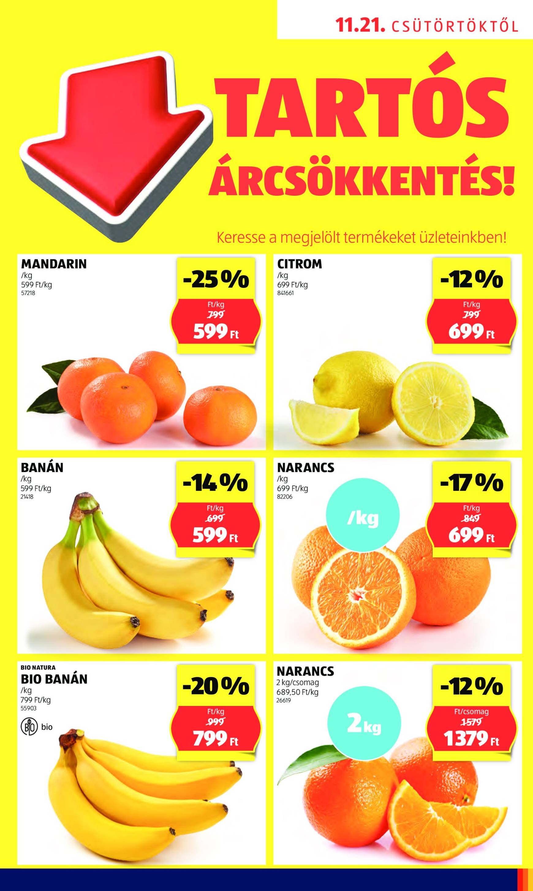 Aldi akciós újság, érvényes 11.21. - 11.27. 7