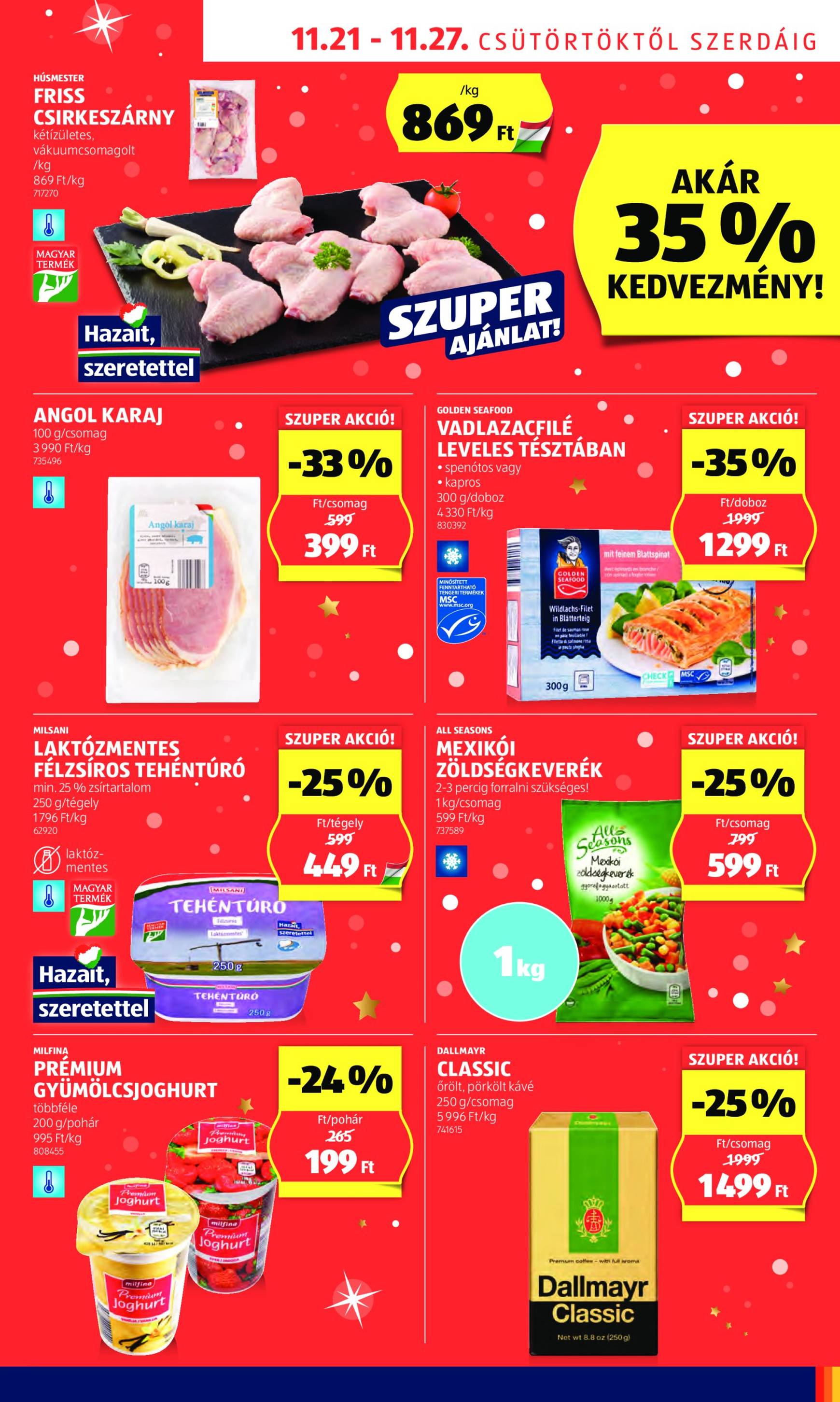 Aldi akciós újság, érvényes 11.21. - 11.27. 5