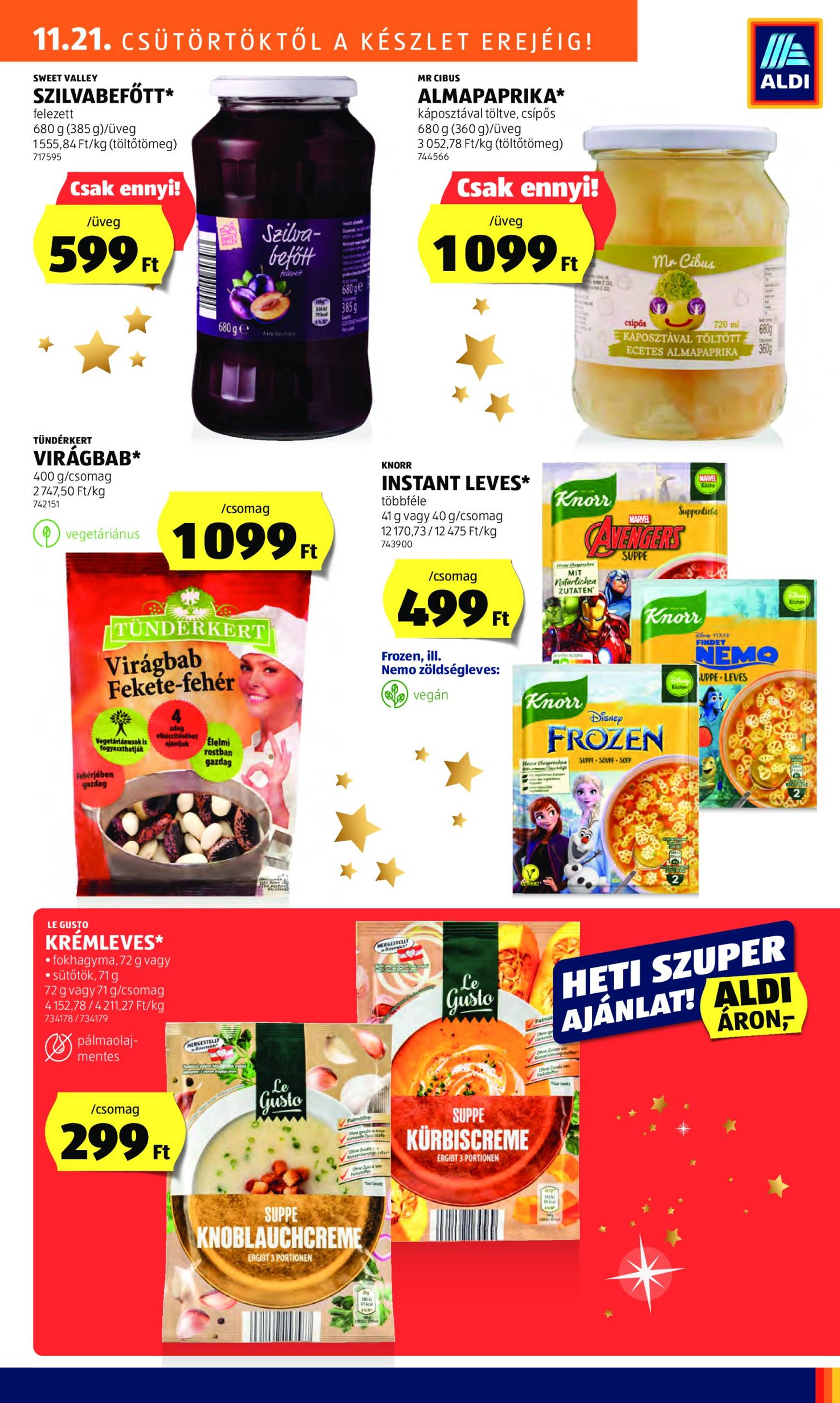 Aldi akciós újság, érvényes 11.21. - 11.27. 23