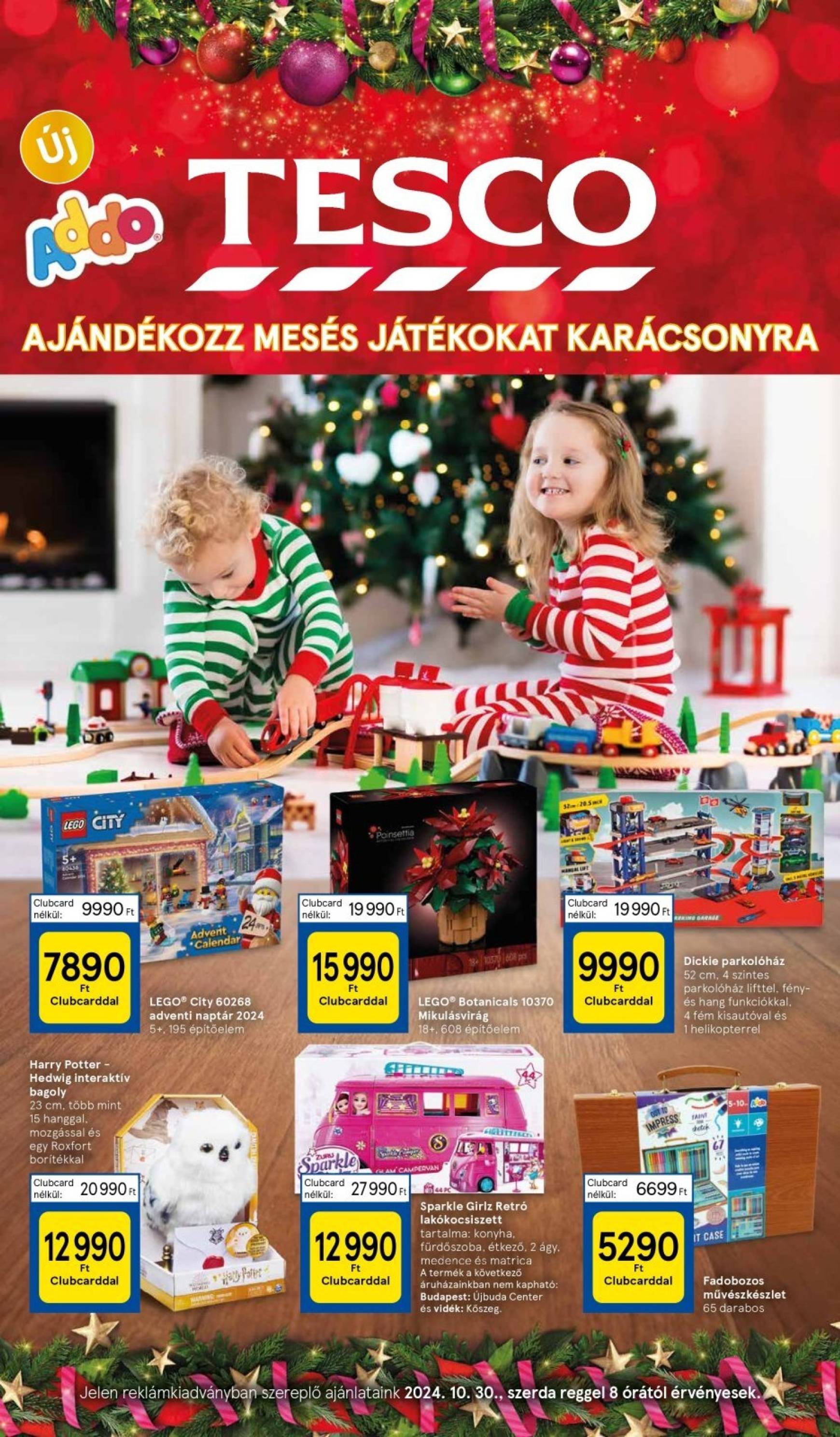 Tesco akciós újság, érvényes 10.30. - 12.24.