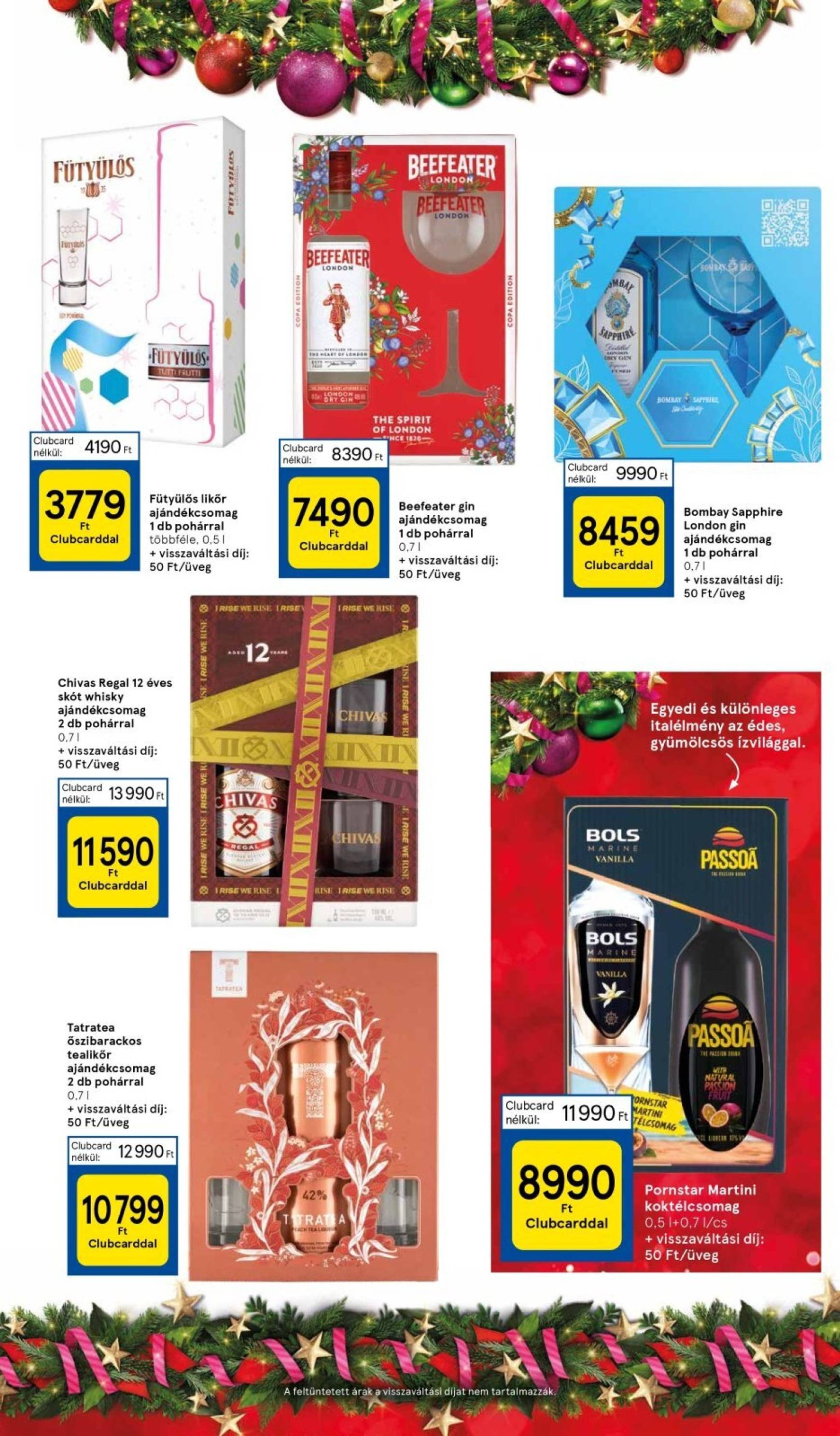 Tesco - Gift akciós újság, érvényes 10.30. - 12.24. 11